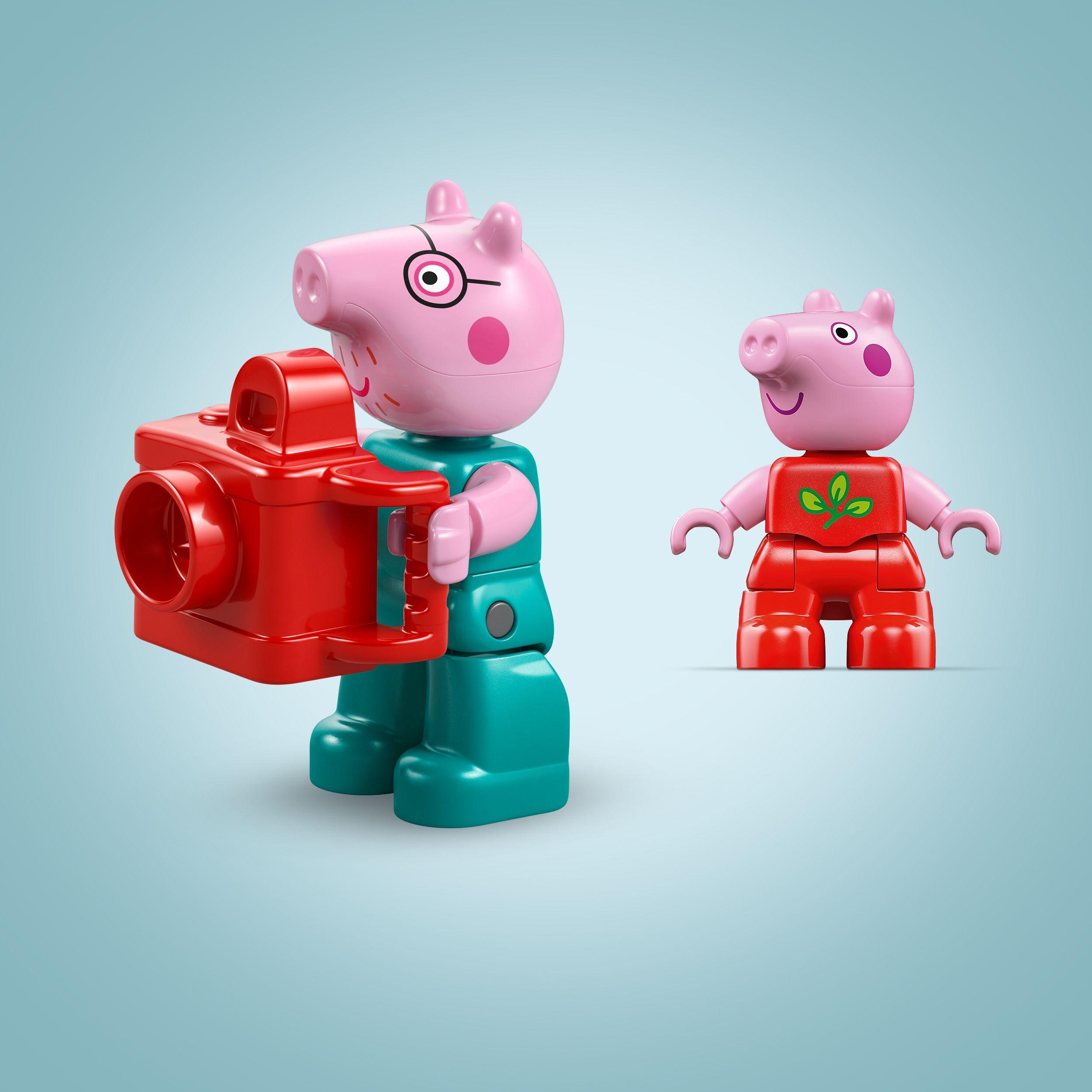 Voir la diapositive 5 : LEGO DUPLO Peppa Pig 10452 Les Vacances au Camping - Jeu de Construction Montessori 2 ans