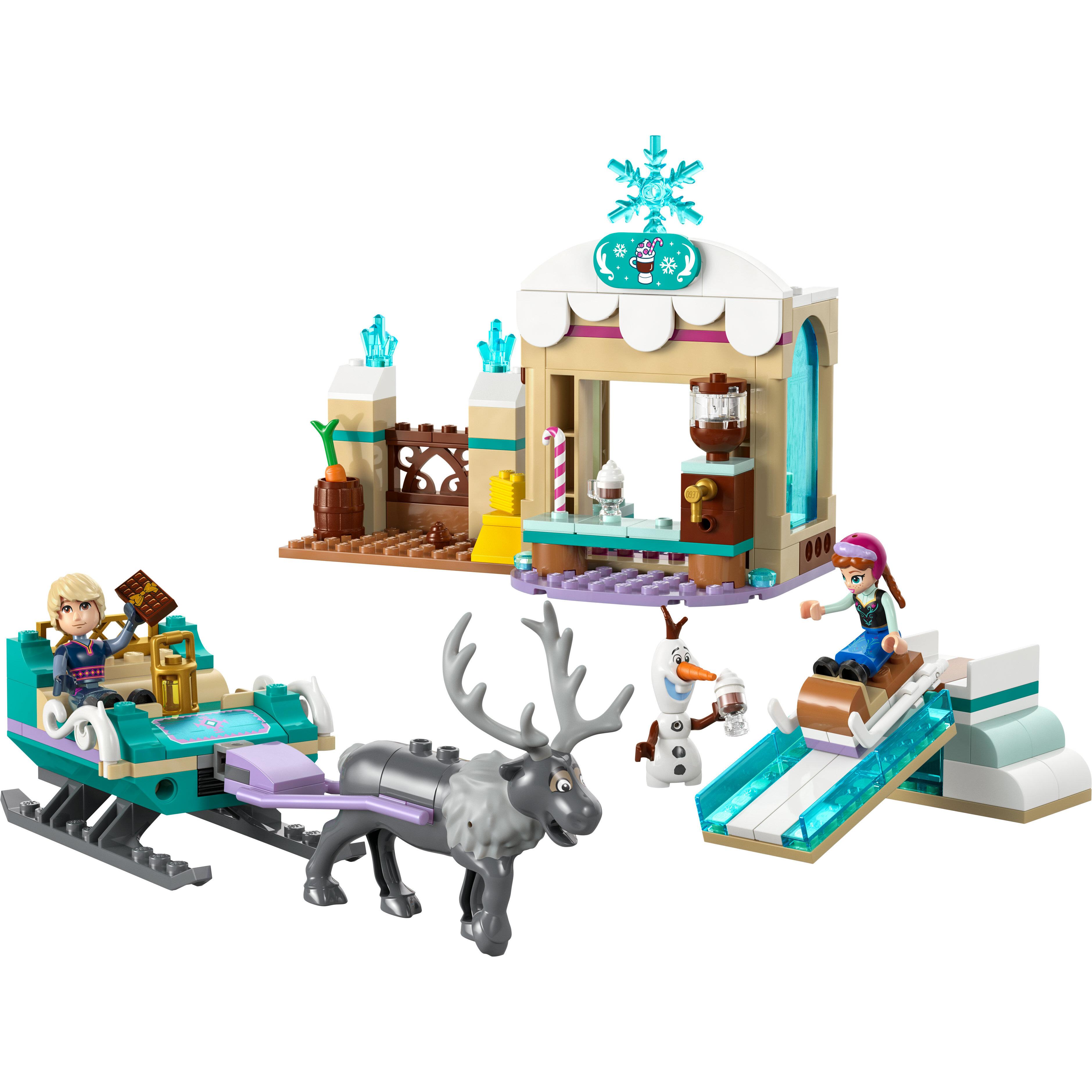 Voir la diapositive 2 : LEGO Disney 43256 - L'Aventure en traineau d'Anna