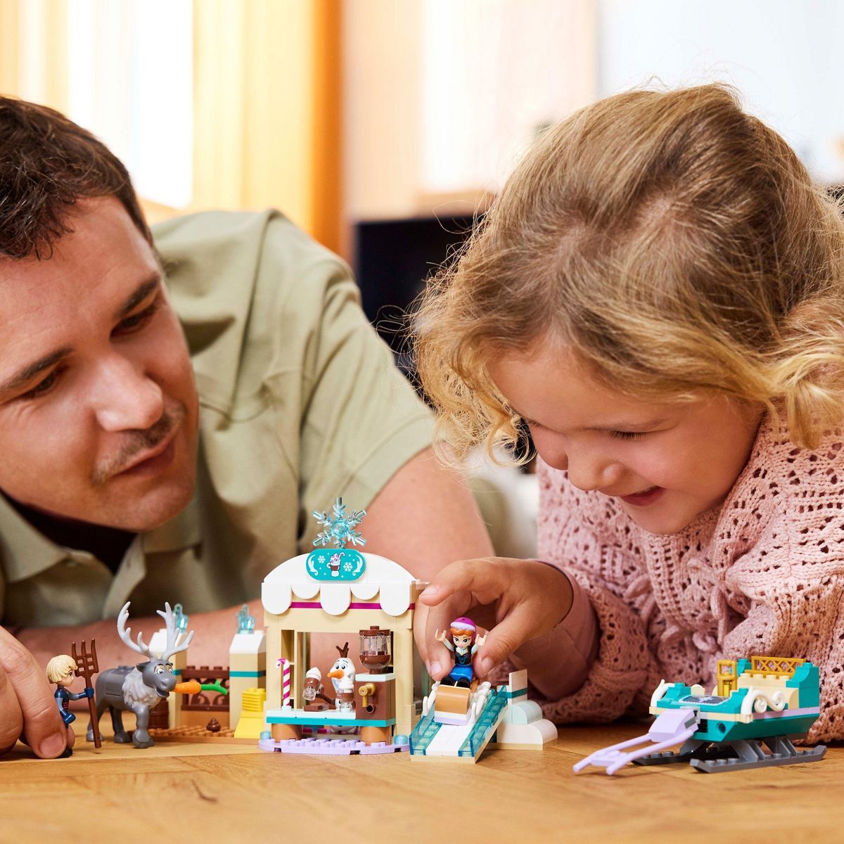 LEGO Disney 43256 - L'Aventure en traineau d'Anna