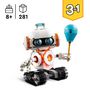 Voir la diapositive 3 : LEGO Creator 31164 - Le Robot de l'Espace