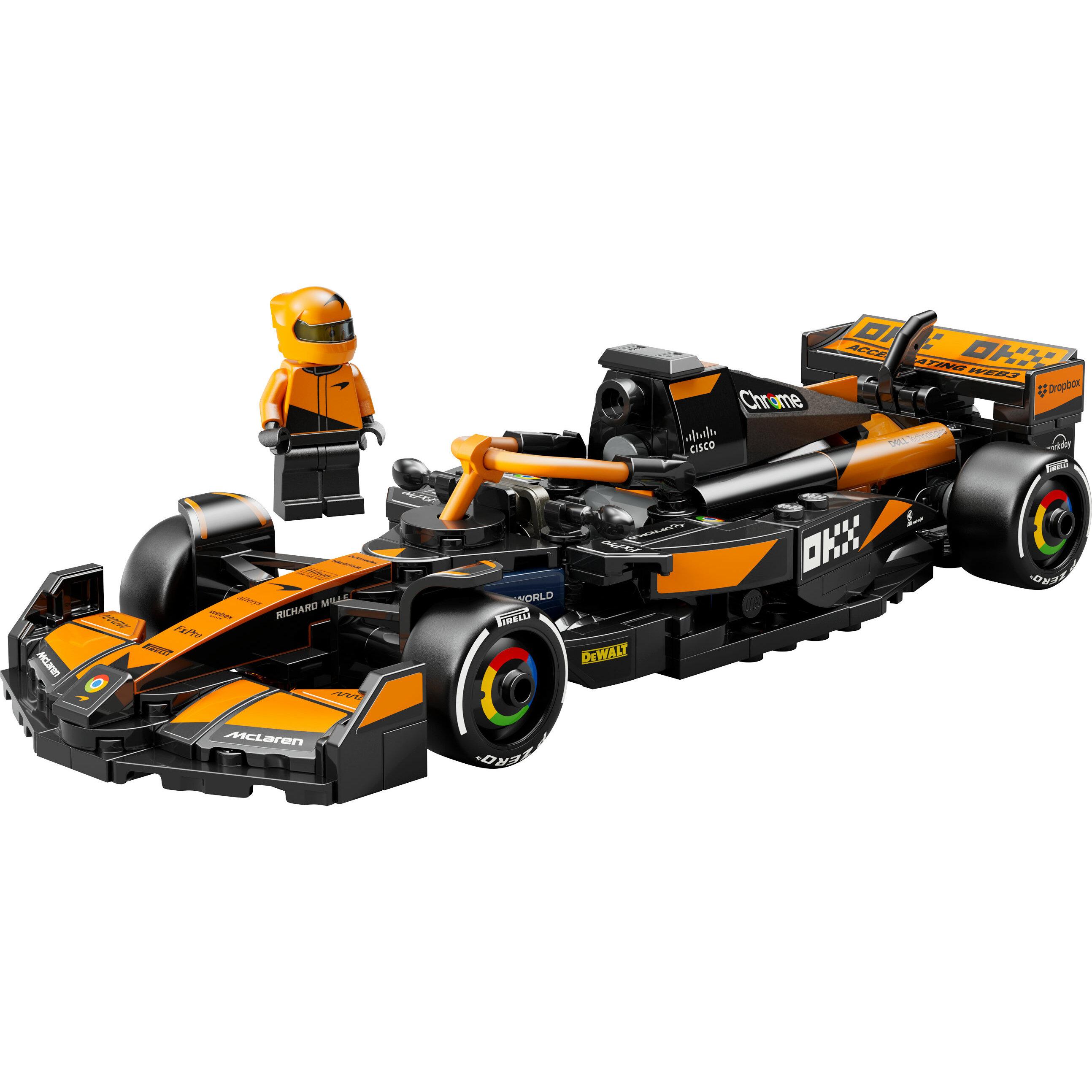Voir la diapositive 2 : LEGO Speed Champions 77251 Voiture F1 McLaren Team MCL38 - Jeu de construction dès 10 ans