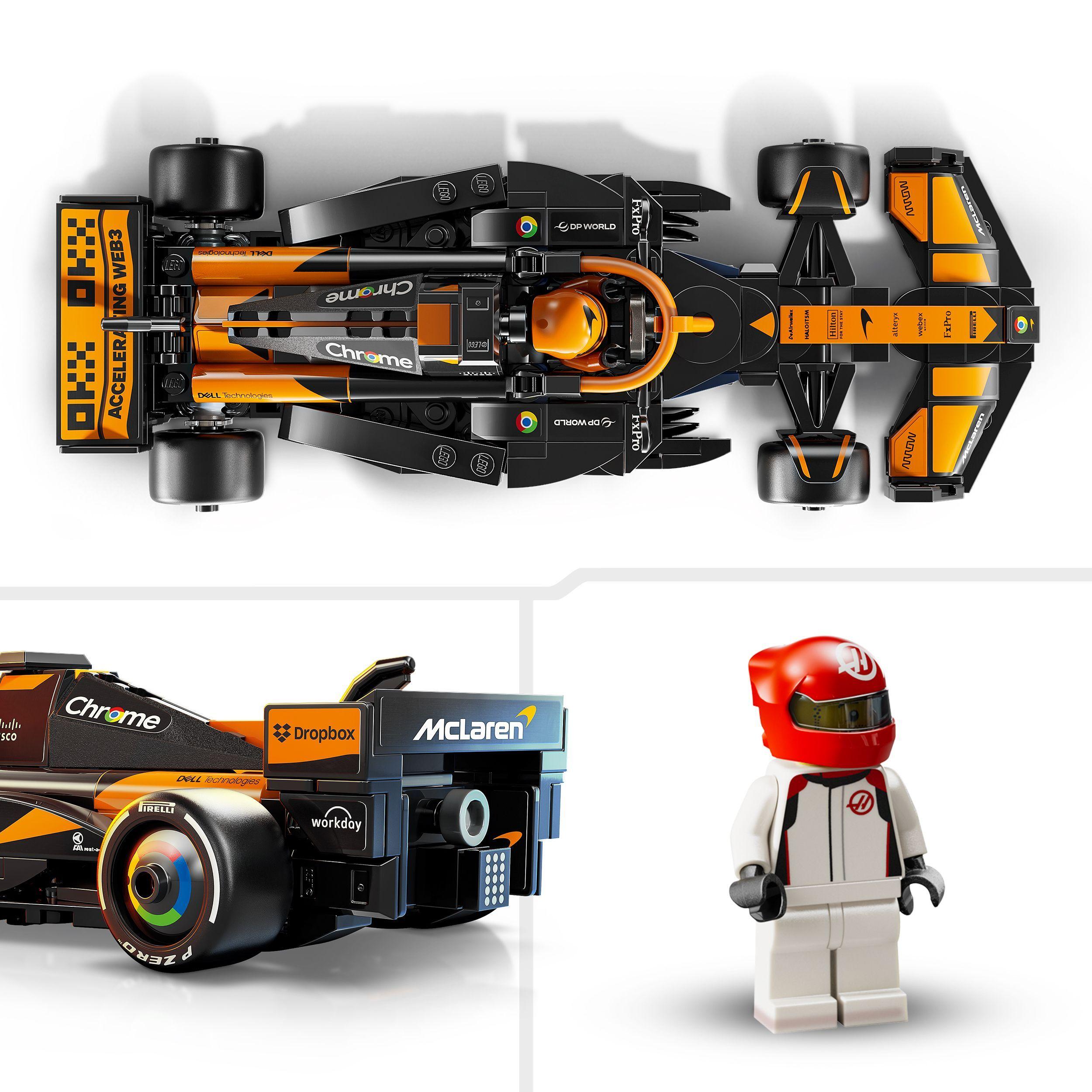 Voir la diapositive 5 : LEGO Speed Champions 77251 Voiture F1 McLaren Team MCL38 - Jeu de construction dès 10 ans
