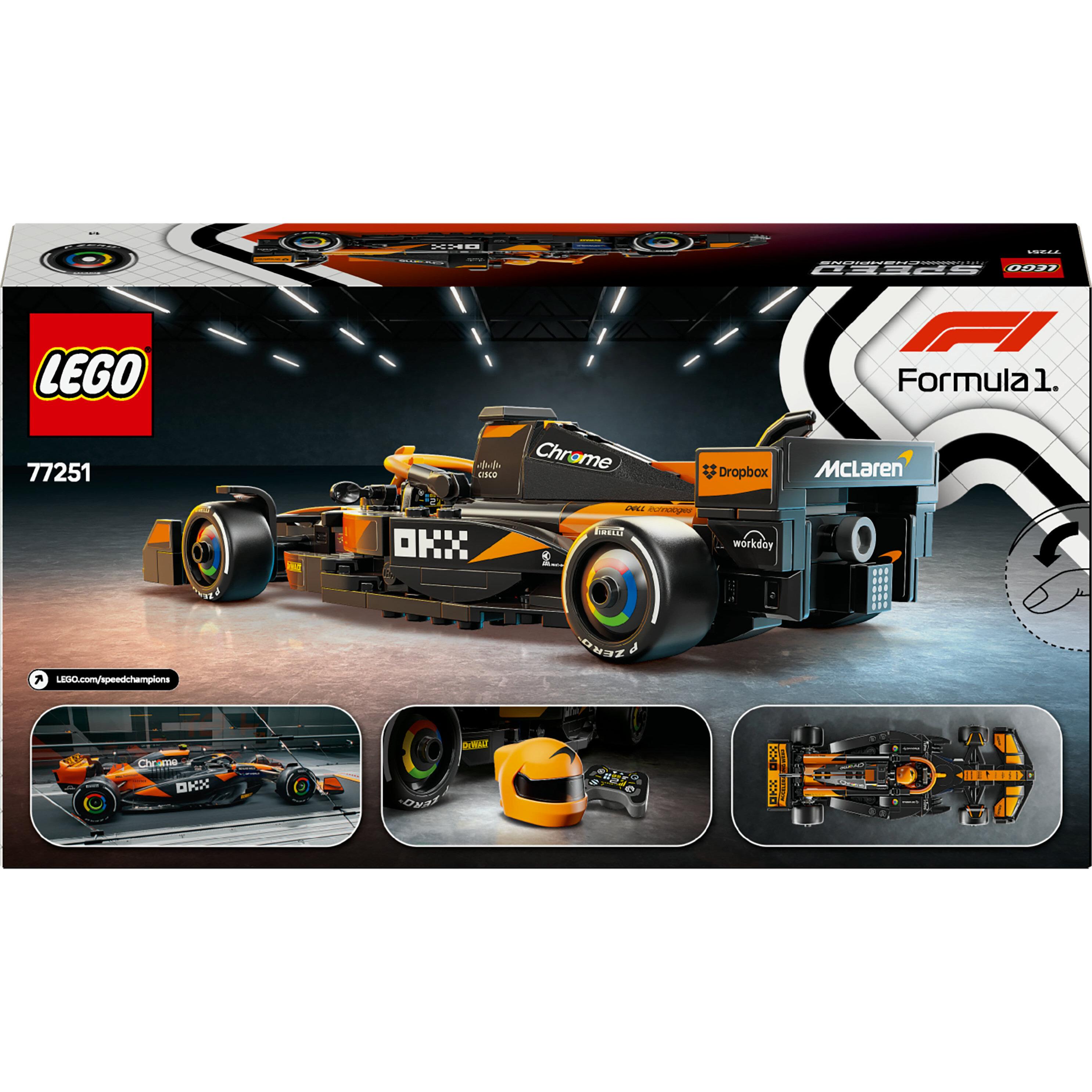 Voir la diapositive 8 : LEGO Speed Champions 77251 Voiture F1 McLaren Team MCL38 - Jeu de construction dès 10 ans