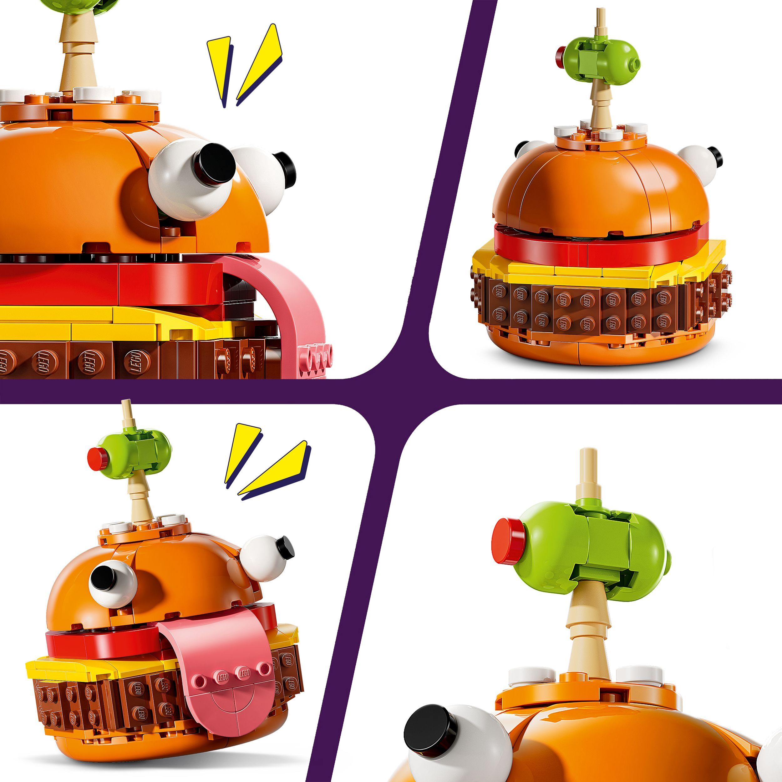 Voir la diapositive 4 : LEGO Fortnite 77070 - Durrr Burger