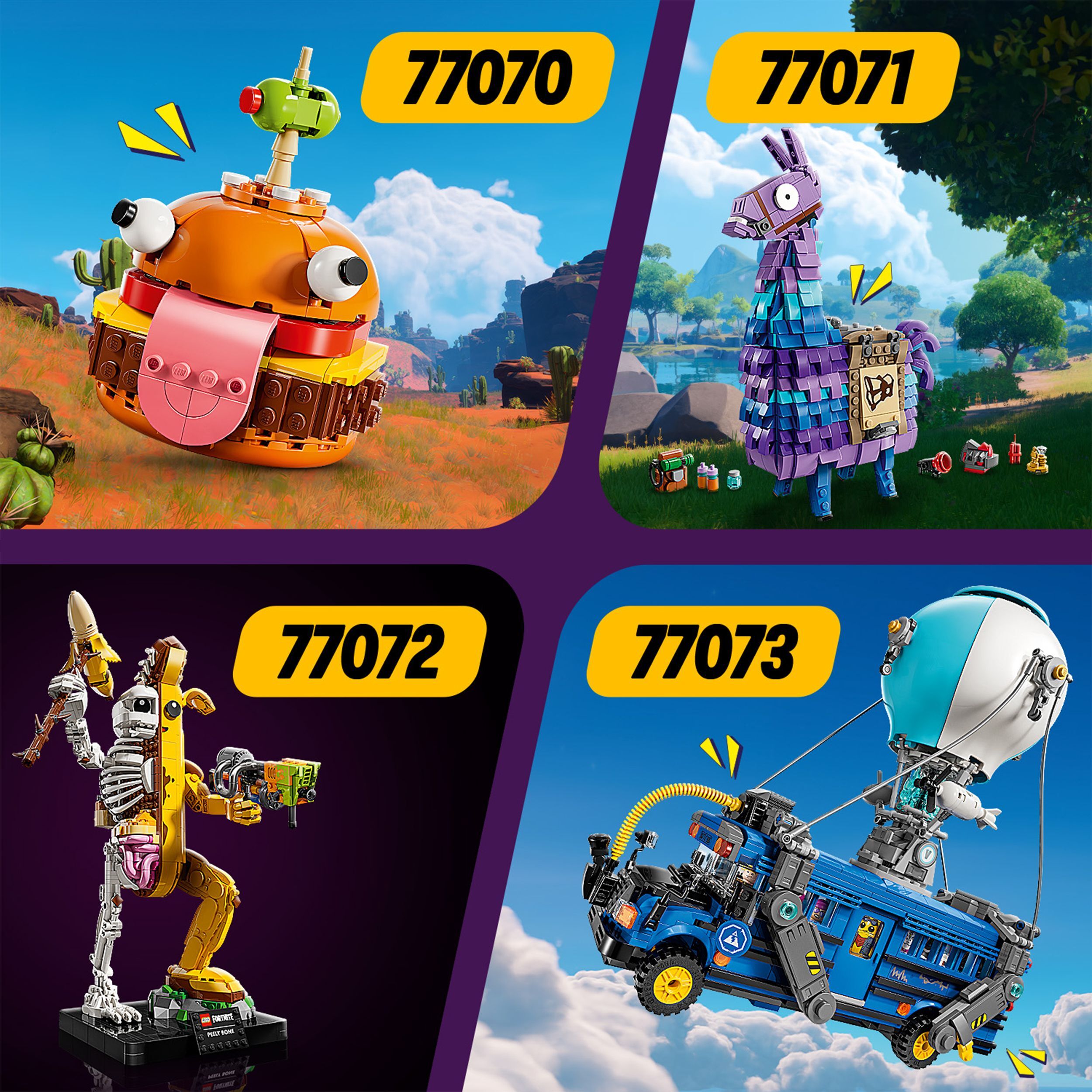 Voir la diapositive 5 : LEGO Fortnite 77070 - Durrr Burger