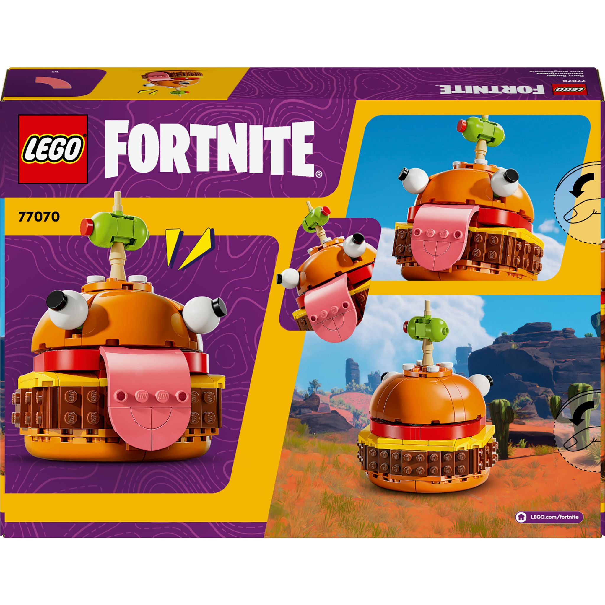 Voir la diapositive 8 : LEGO Fortnite 77070 - Durrr Burger