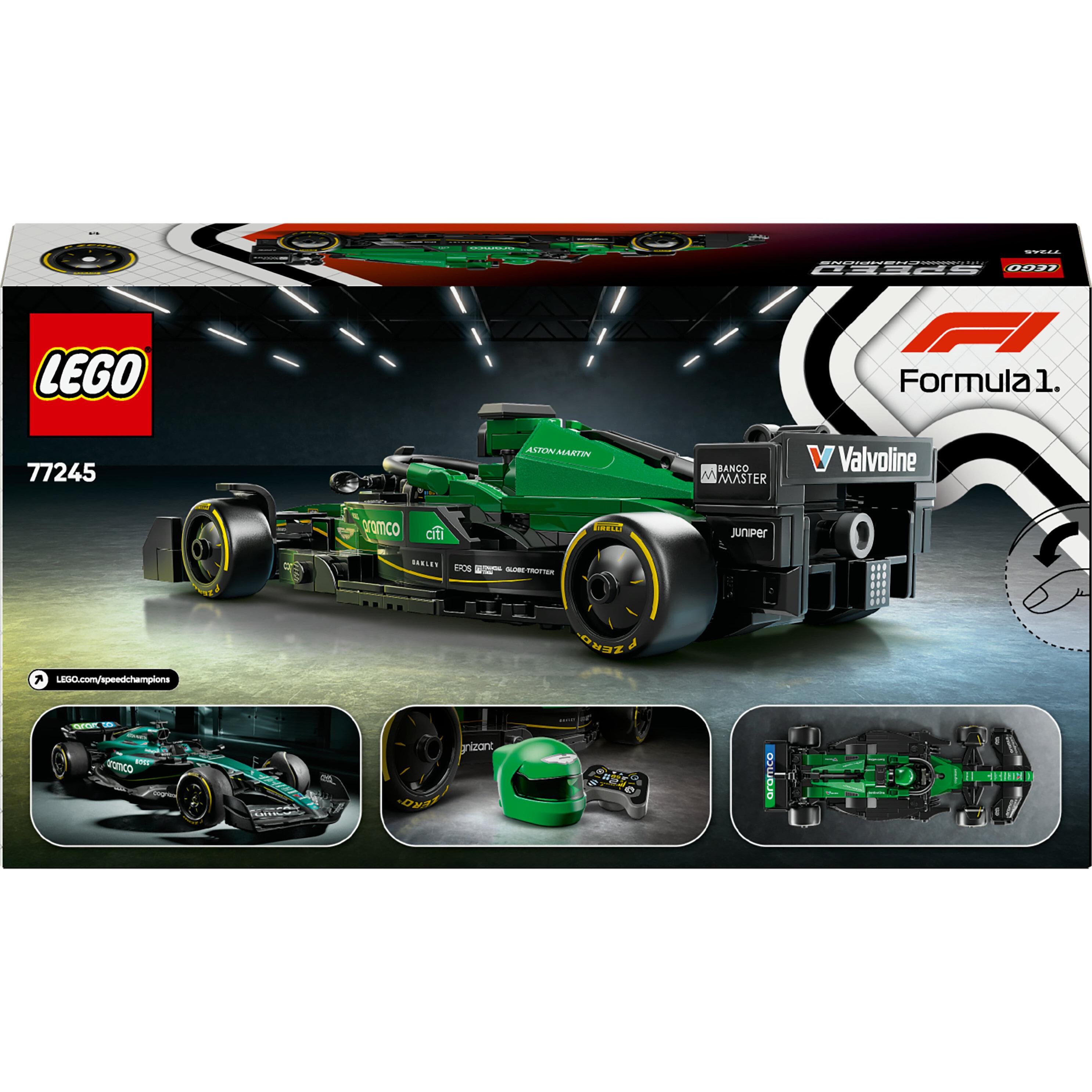 Voir la diapositive 8 : LEGO Speed Champions 77245 Voiture F1 Aston Martin Aramco AMR24 - Jouet pour garçon 10 ans