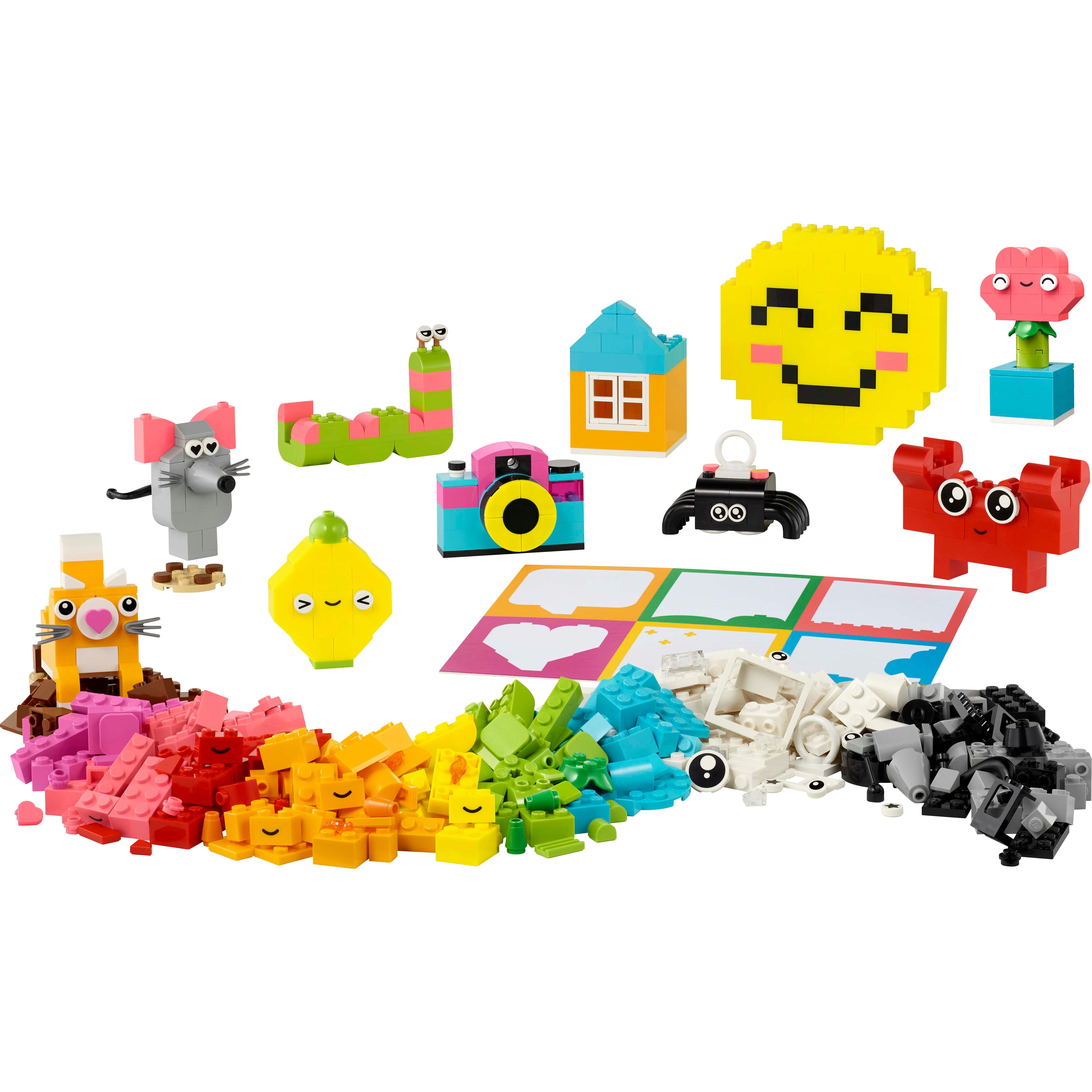 Voir la diapositive 2 : LEGO Classic 11042 - La Boite Créative du Bonheur