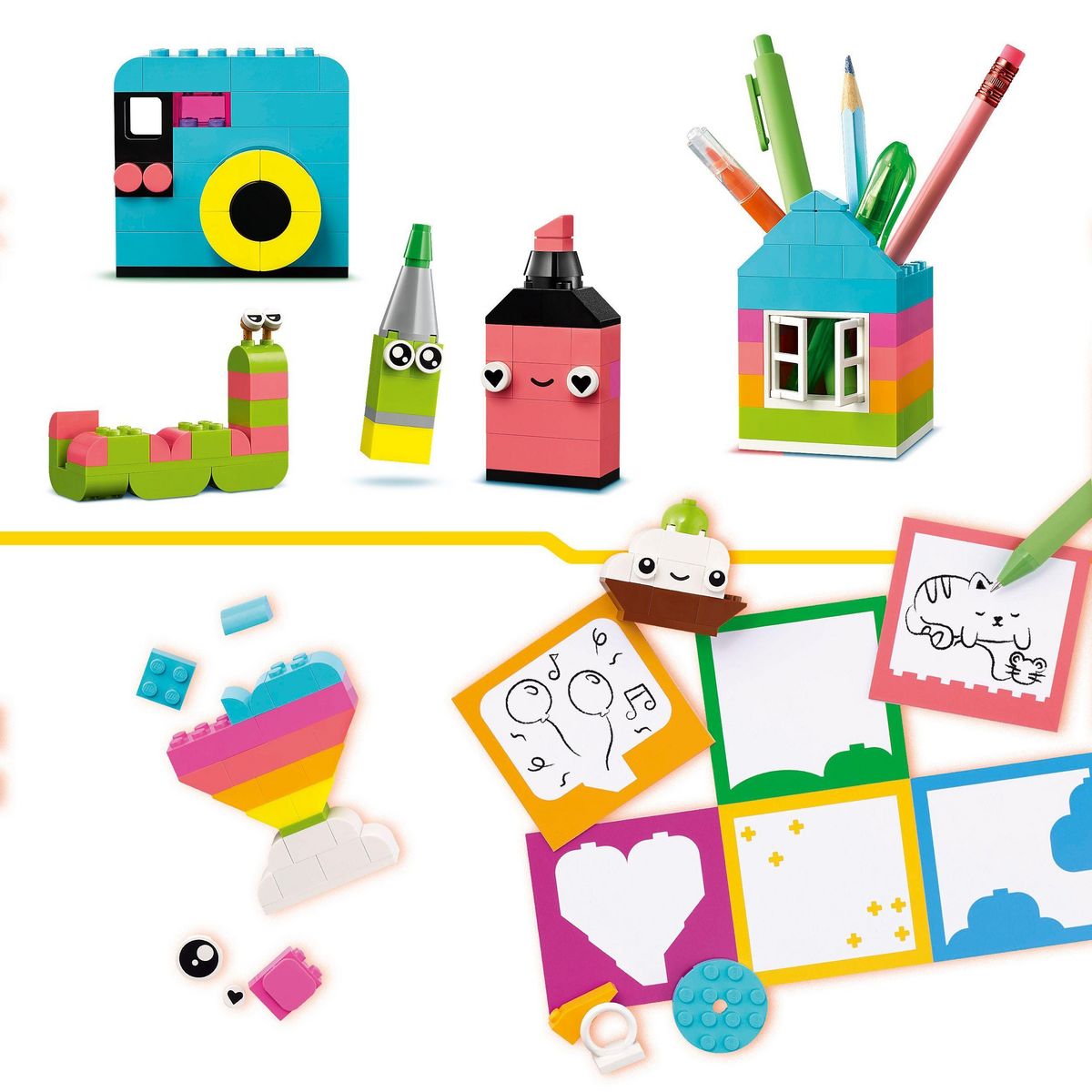 LEGO Classic 11042 - La Boite Créative du Bonheur