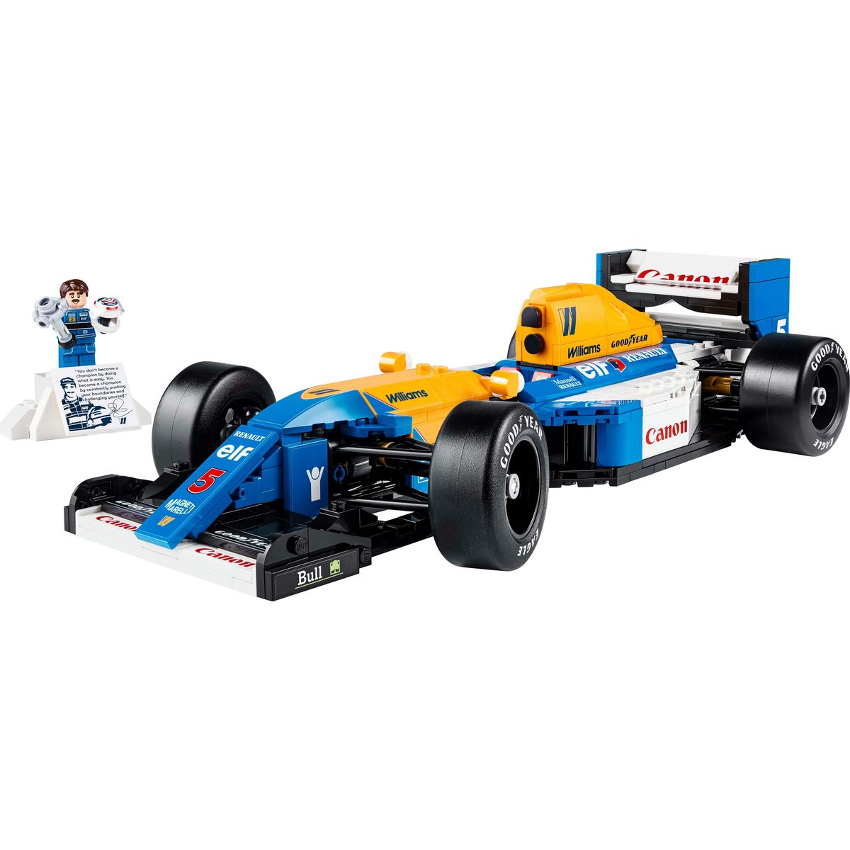 LEGO Icons 10353 - Williams Racing FW 14B et Nigel Mansell