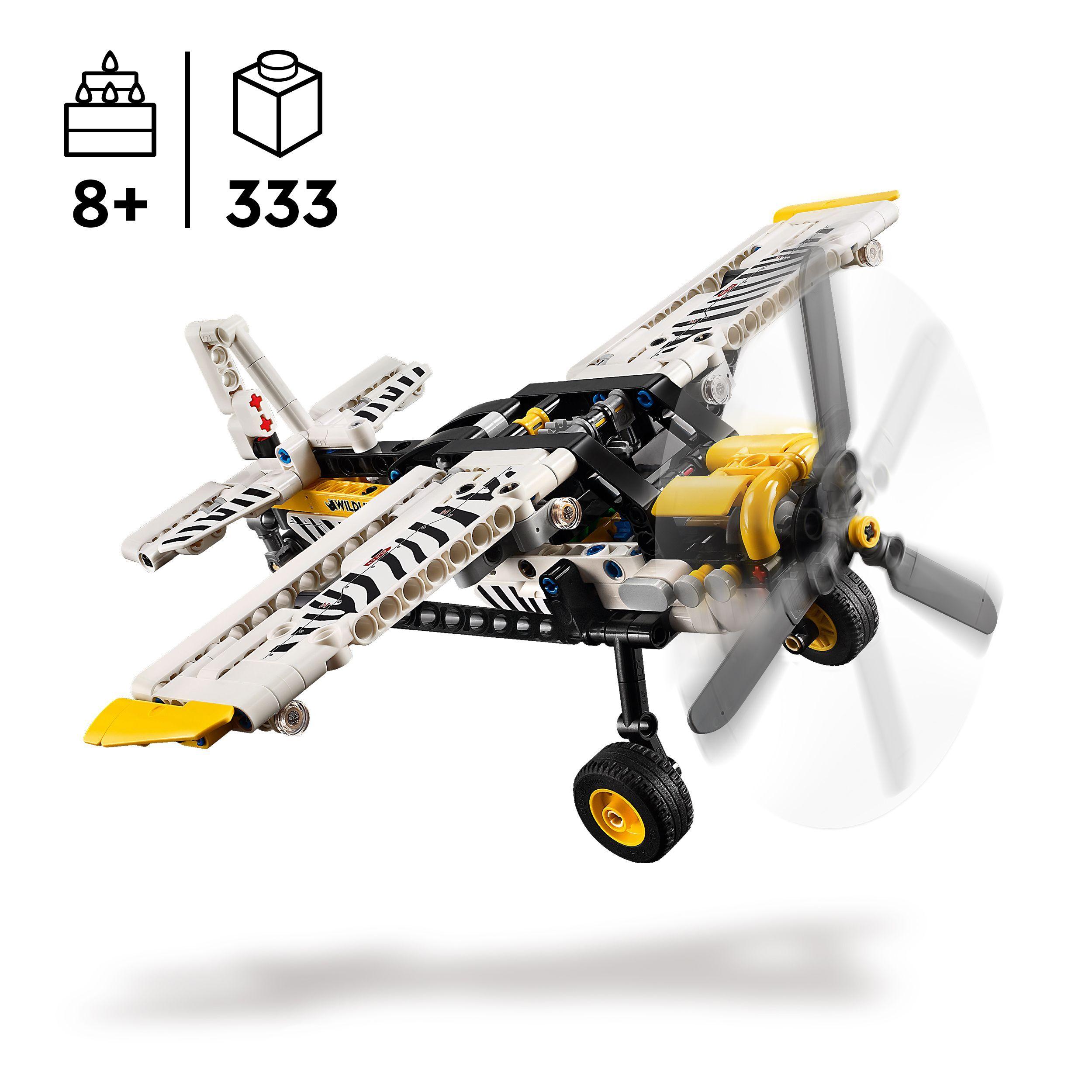 Voir la diapositive 2 : LEGO Technic 42198 - L’avion de brousse