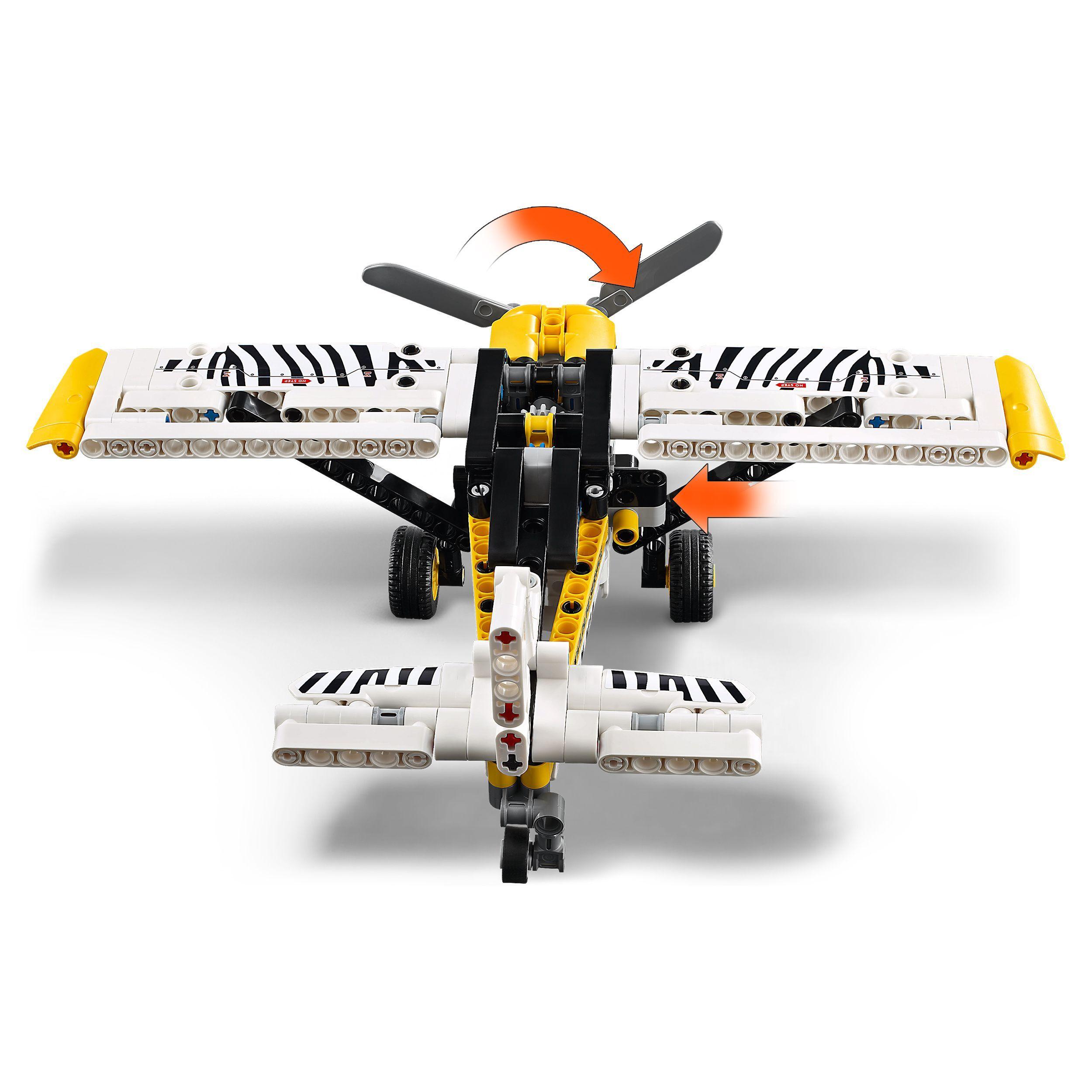 Voir la diapositive 3 : LEGO Technic 42198 - L’avion de brousse