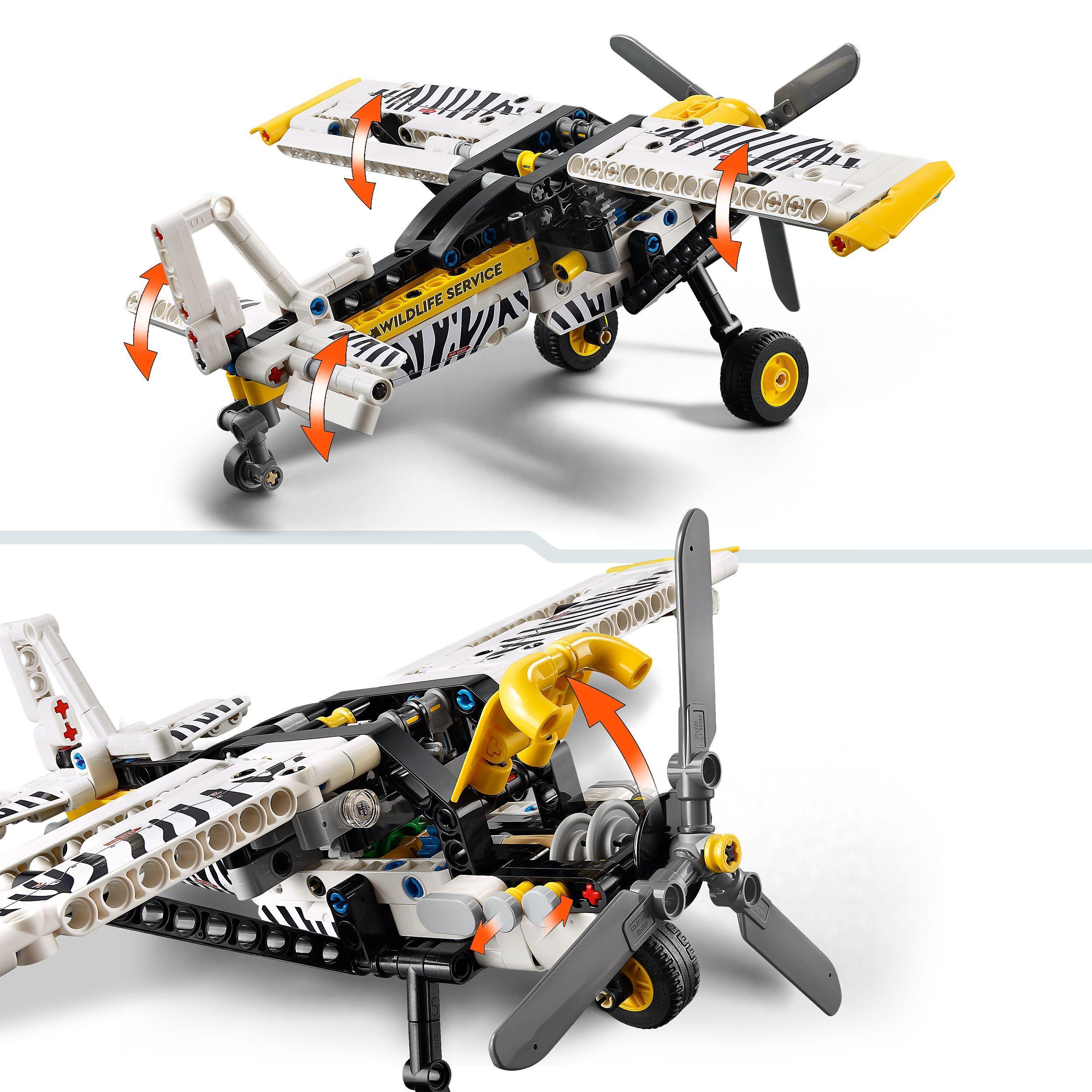 Voir la diapositive 4 : LEGO Technic 42198 - L’avion de brousse