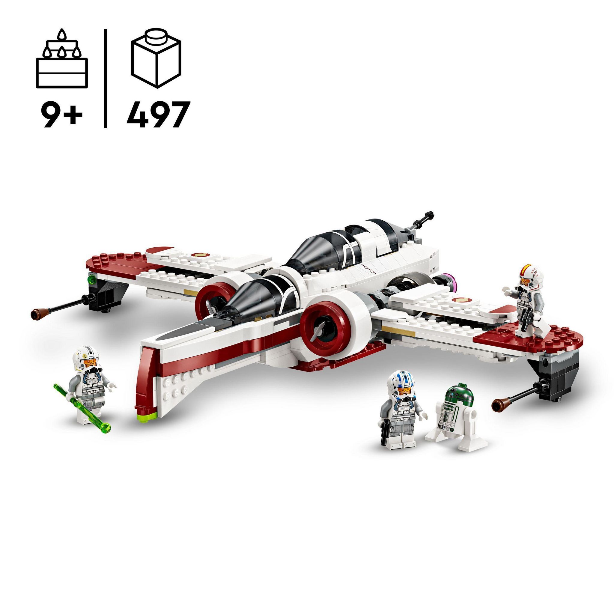 Voir la diapositive 3 : LEGO Star Wars 75402 - La chasseur ARC-170