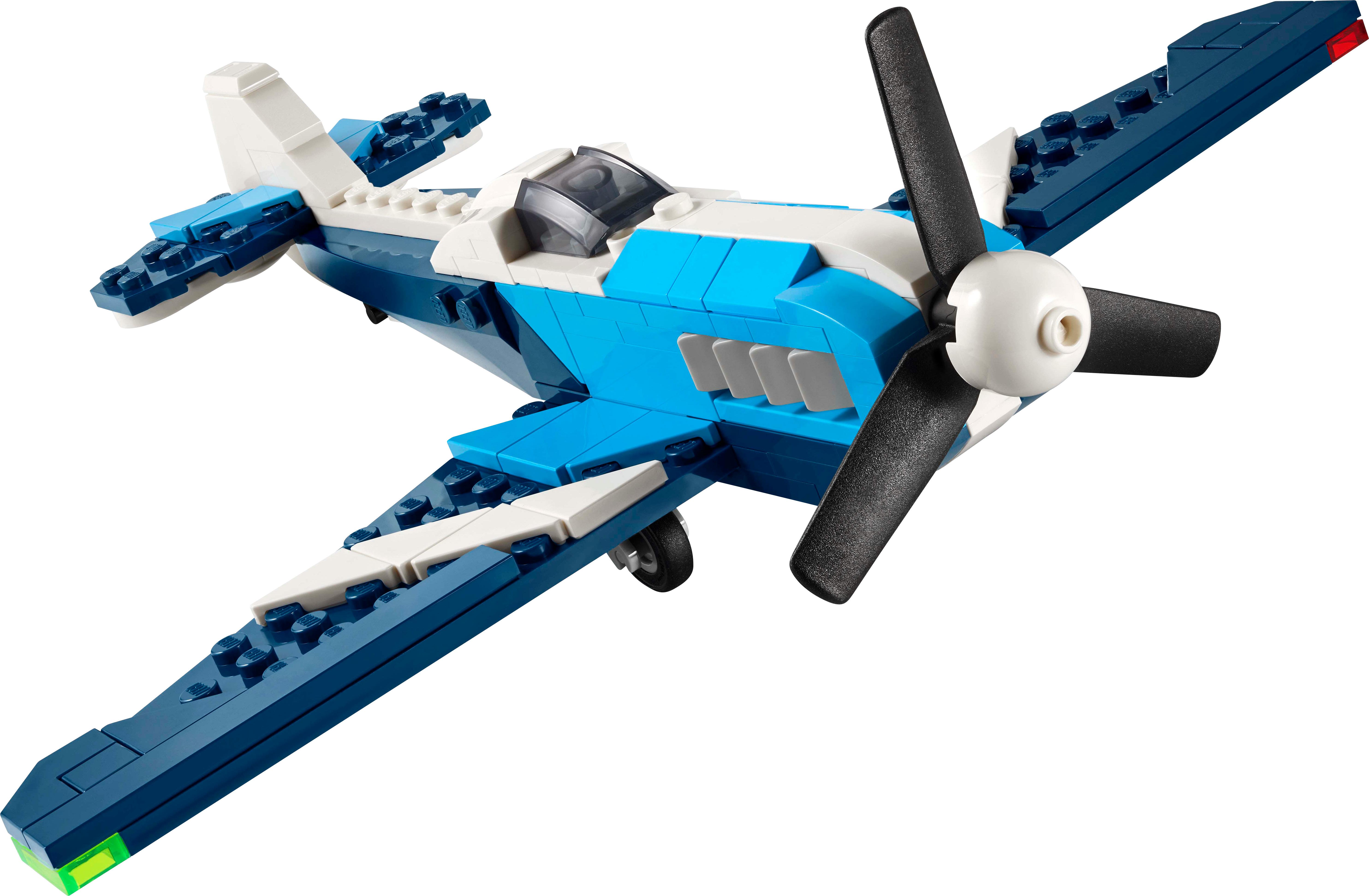 Voir la diapositive 2 : LEGO LEGO Creator 31160 3-en-1 Aéronef : l’avion de course - Jeu de construction dès 7 ans