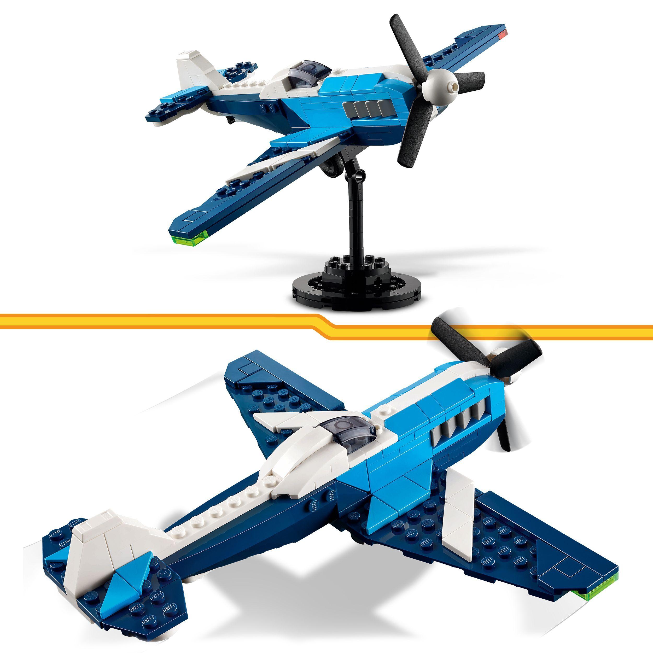 Voir la diapositive 4 : LEGO LEGO Creator 31160 3-en-1 Aéronef : l’avion de course - Jeu de construction dès 7 ans