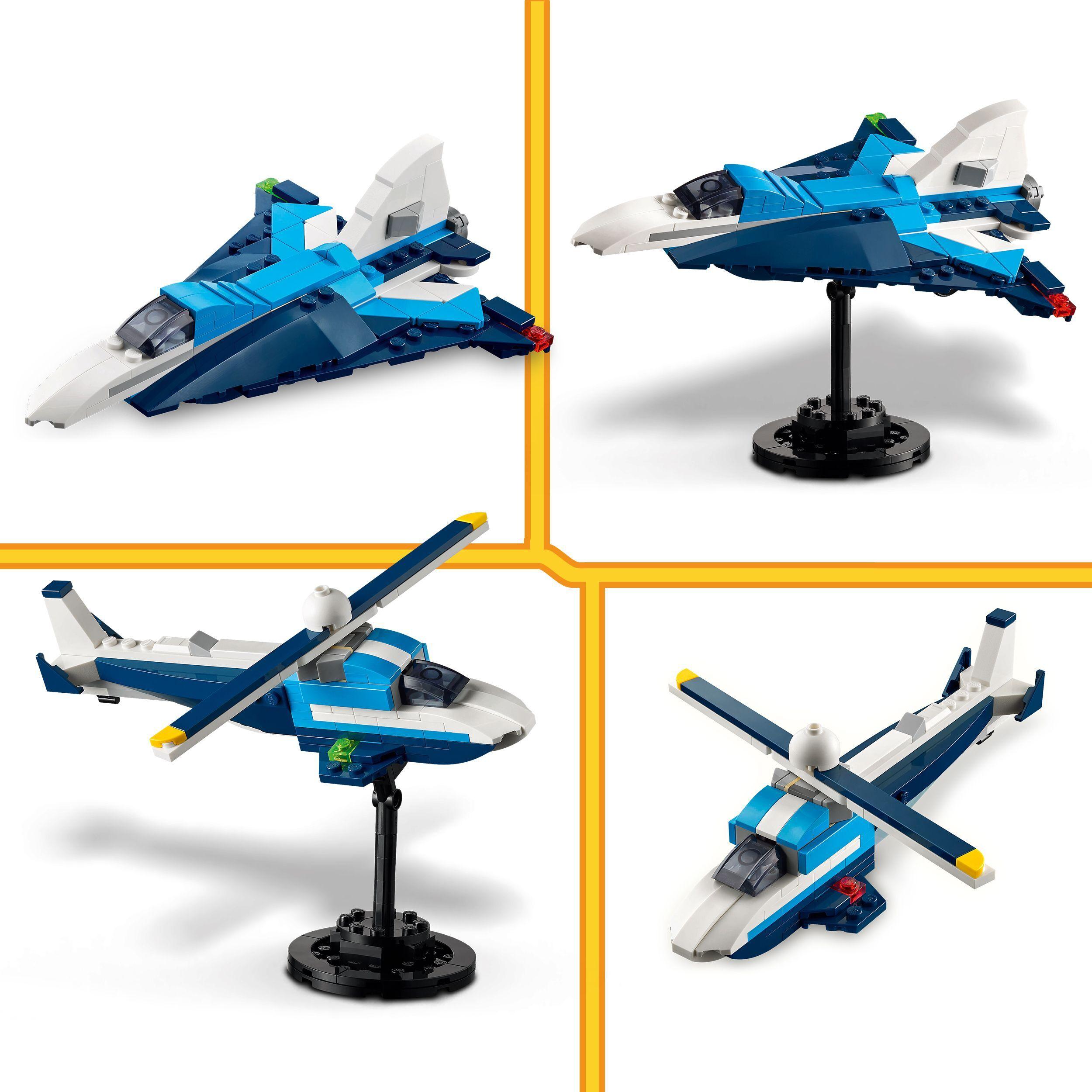 Voir la diapositive 5 : LEGO LEGO Creator 31160 3-en-1 Aéronef : l’avion de course - Jeu de construction dès 7 ans