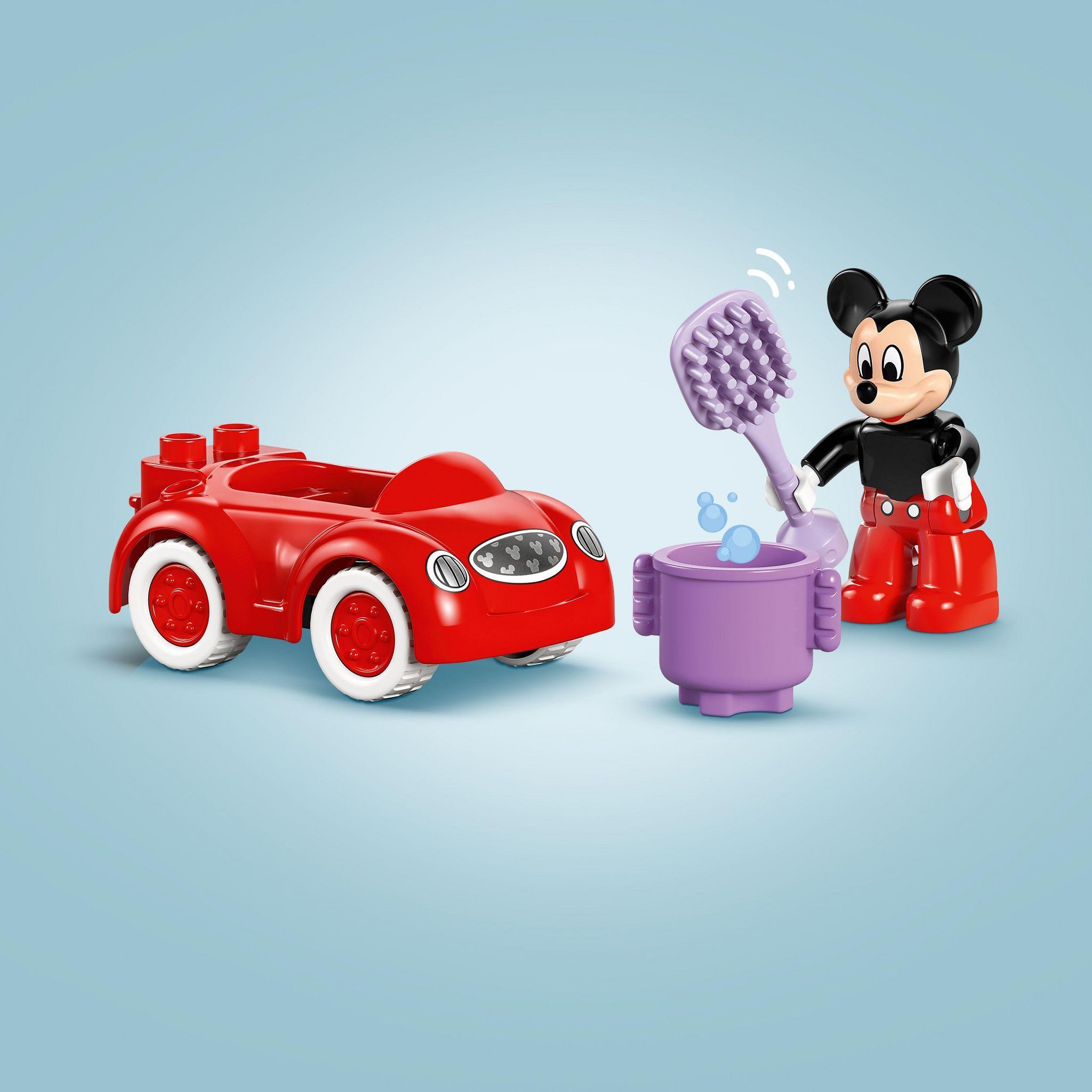 Voir la diapositive 4 : LEGO Disney 10454 - La maison et voiture de Mickey