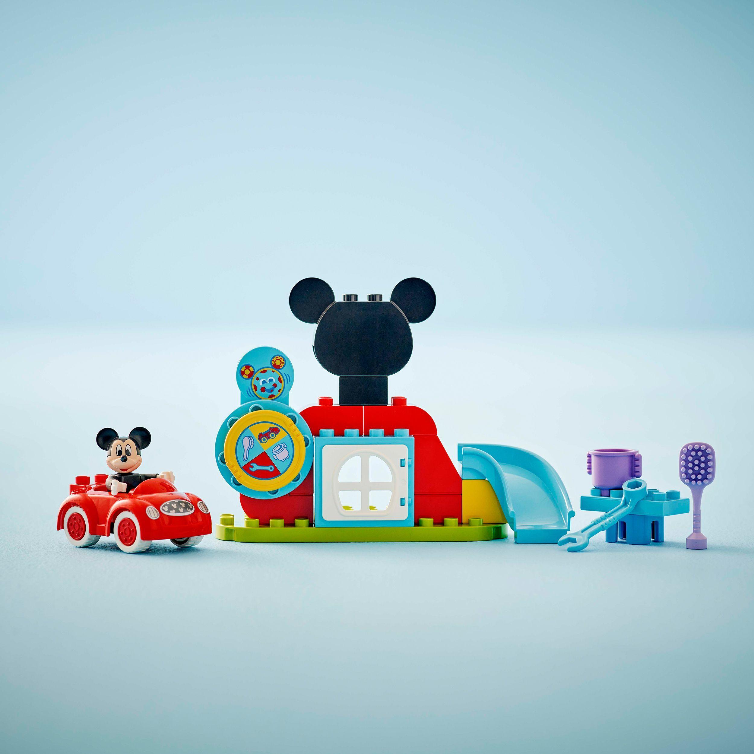 Voir la diapositive 6 : LEGO DUPLO | Disney 10454 La Maison et la Voiture de Mickey - Jeu de Construction 2 ans