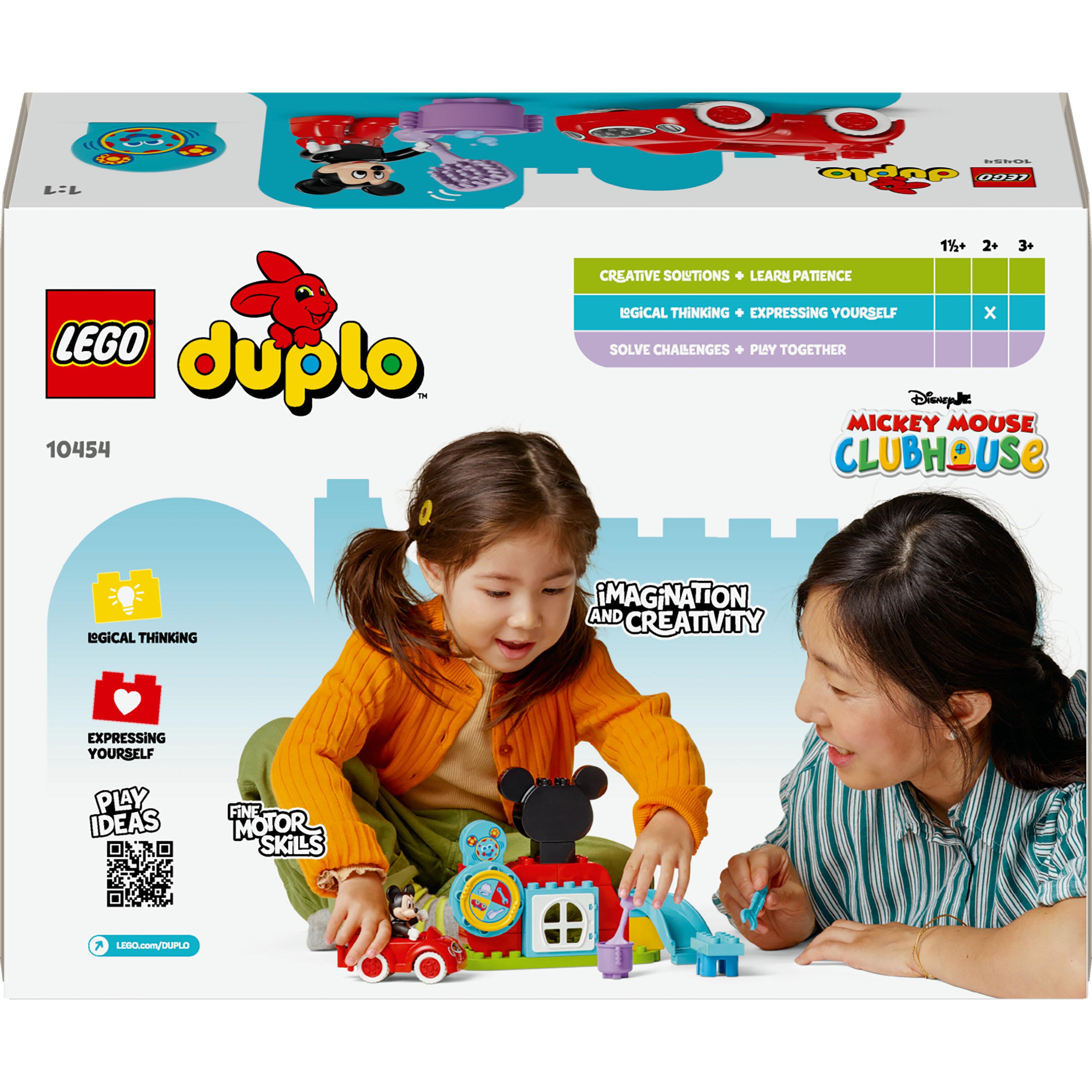 Voir la diapositive 8 : LEGO DUPLO | Disney 10454 La Maison et la Voiture de Mickey - Jeu de Construction 2 ans
