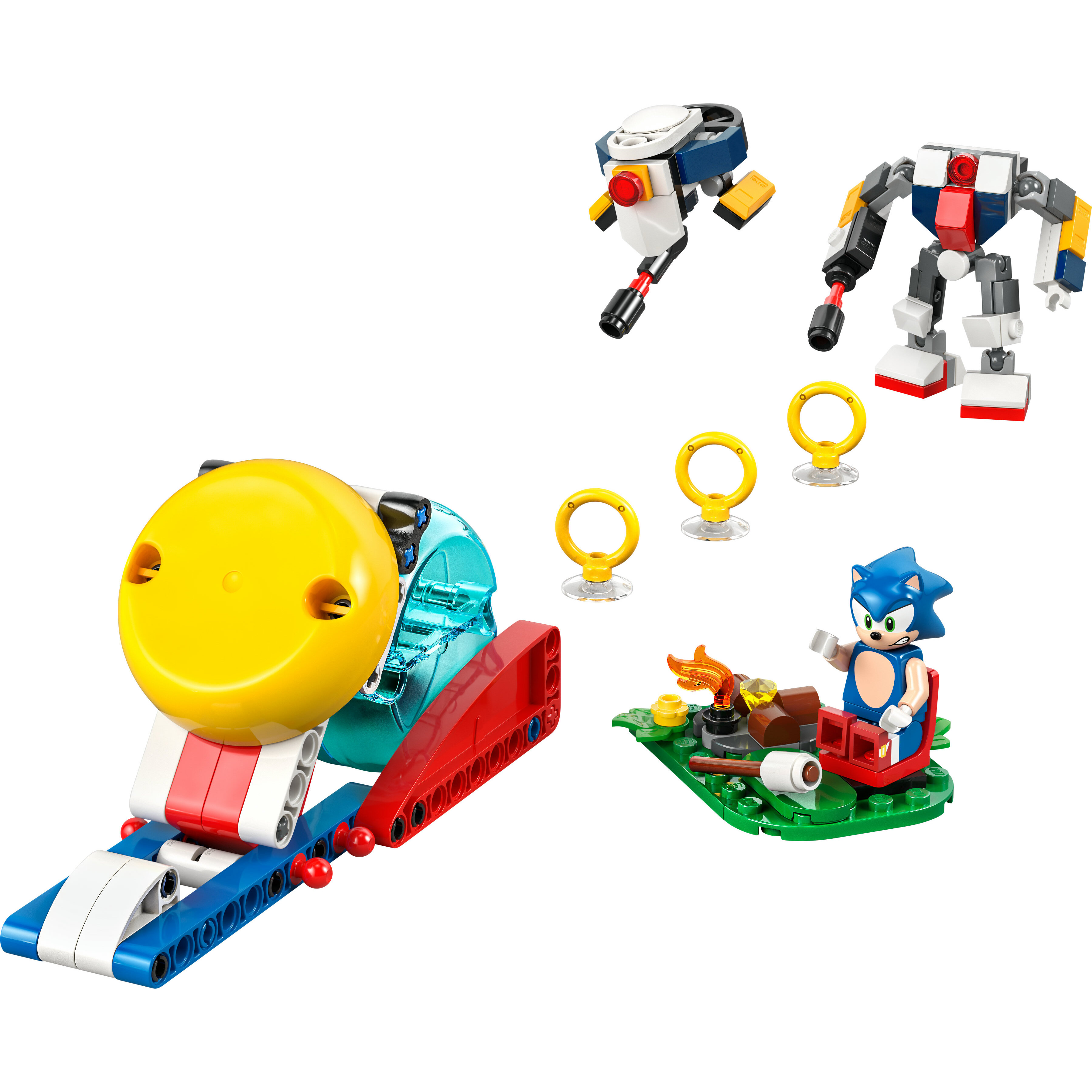 Voir la diapositive 2 : LEGO Sonic the Hedgehog 77001 Conflit au feu de camp de Sonic Jouet pour enfants dès 7 ans