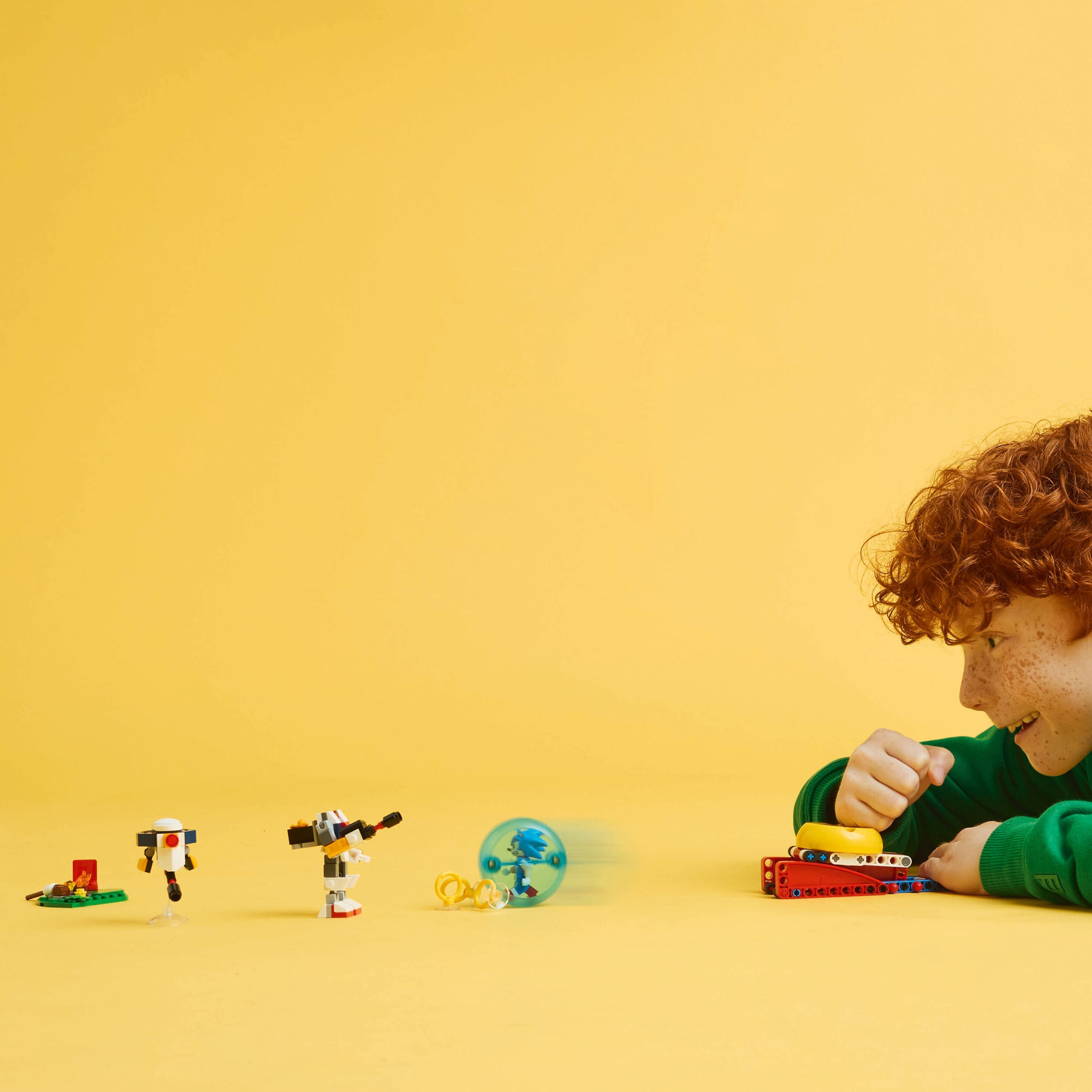 Voir la diapositive 4 : LEGO Sonic the Hedgehog 77001 Conflit au feu de camp de Sonic Jouet pour enfants dès 7 ans