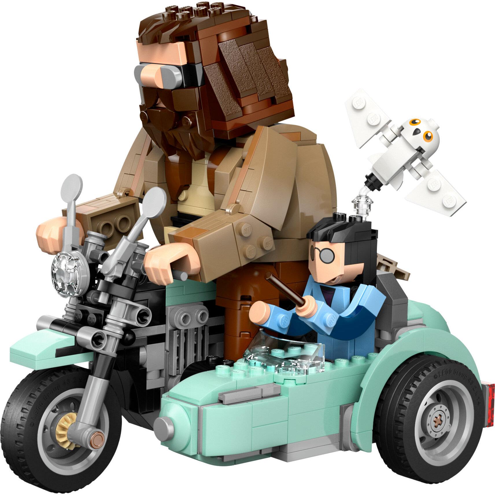 Voir la diapositive 2 : LEGO Harry Potter 76443 La Balade en Moto de Hagrid et Harry - Jouet Fille ou Garçon 9 ans