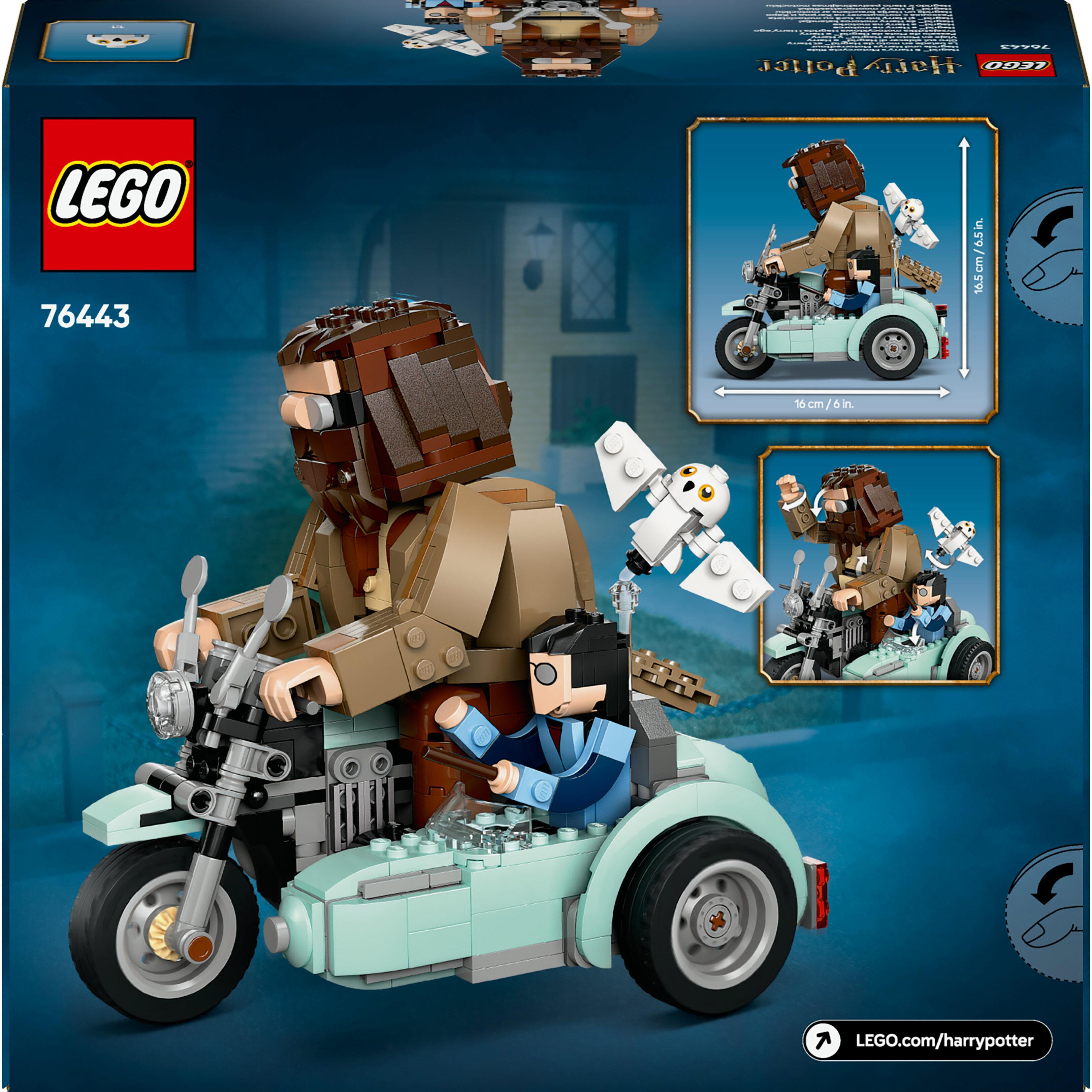 Voir la diapositive 8 : LEGO Harry Potter 76443 La Balade en Moto de Hagrid et Harry - Jouet Fille ou Garçon 9 ans