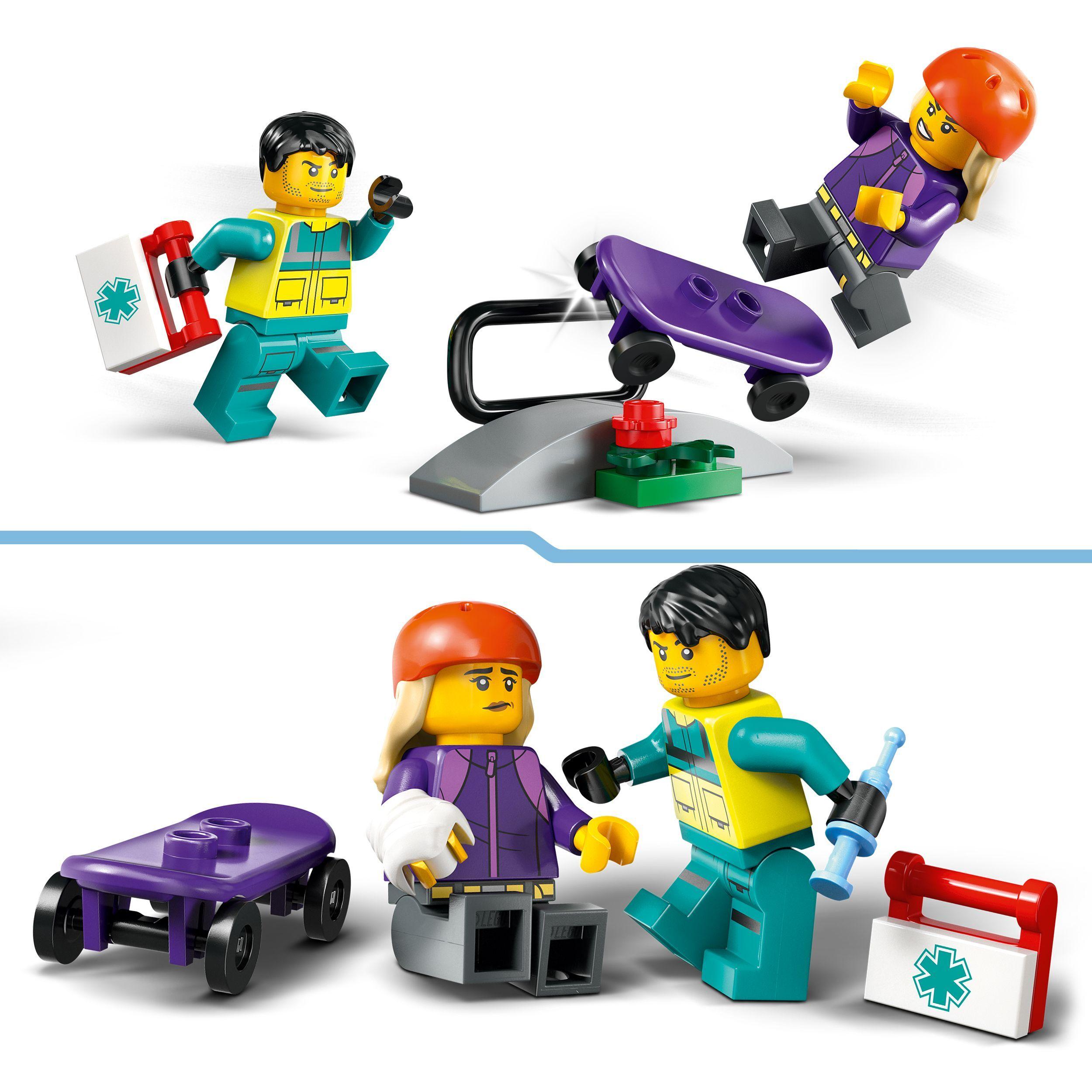 Voir la diapositive 5 : LEGO LEGO City 60451 L’ambulance de secours - Jouet de construction pour garçon dès 5 ans