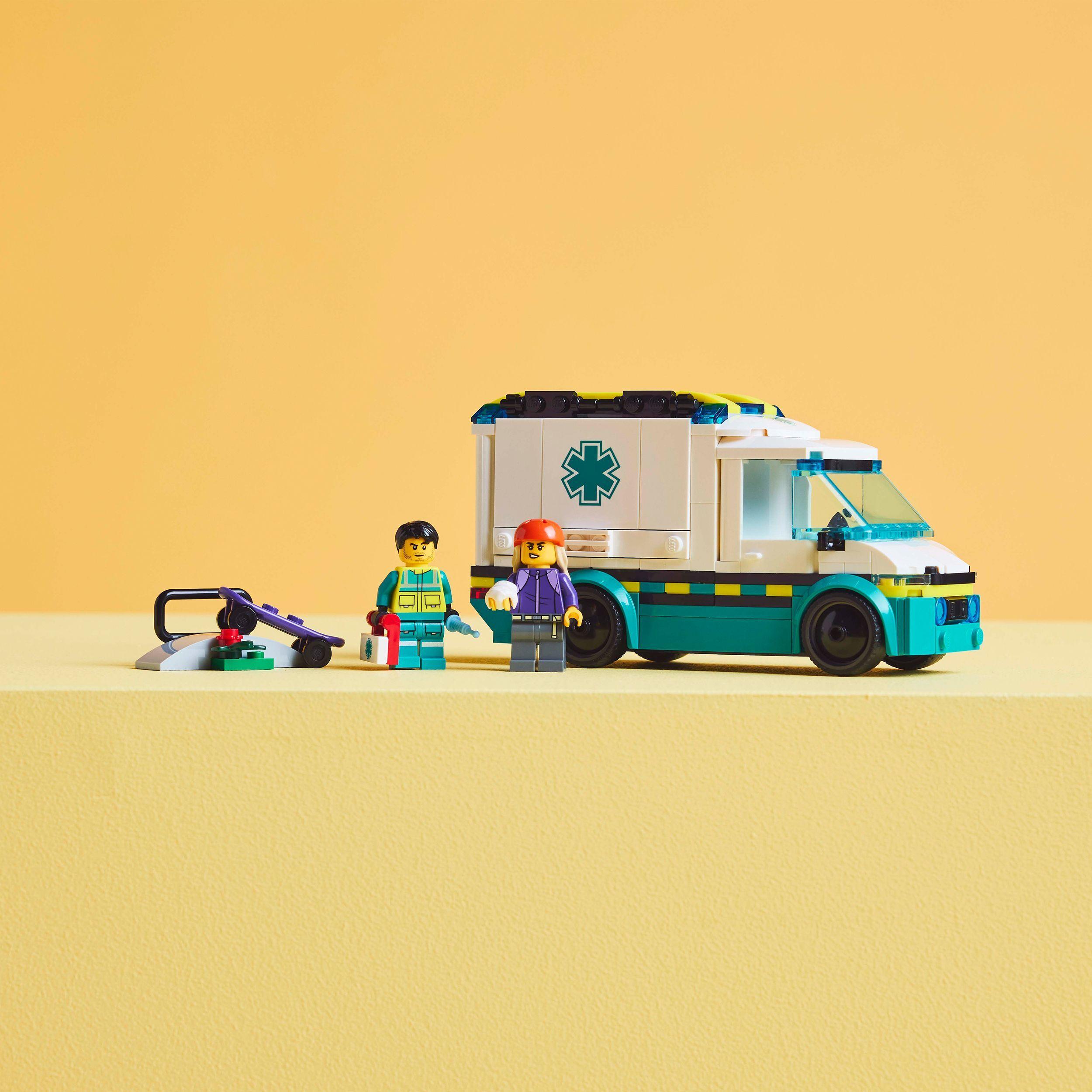 Voir la diapositive 6 : LEGO LEGO City 60451 L’ambulance de secours - Jouet de construction pour garçon dès 5 ans