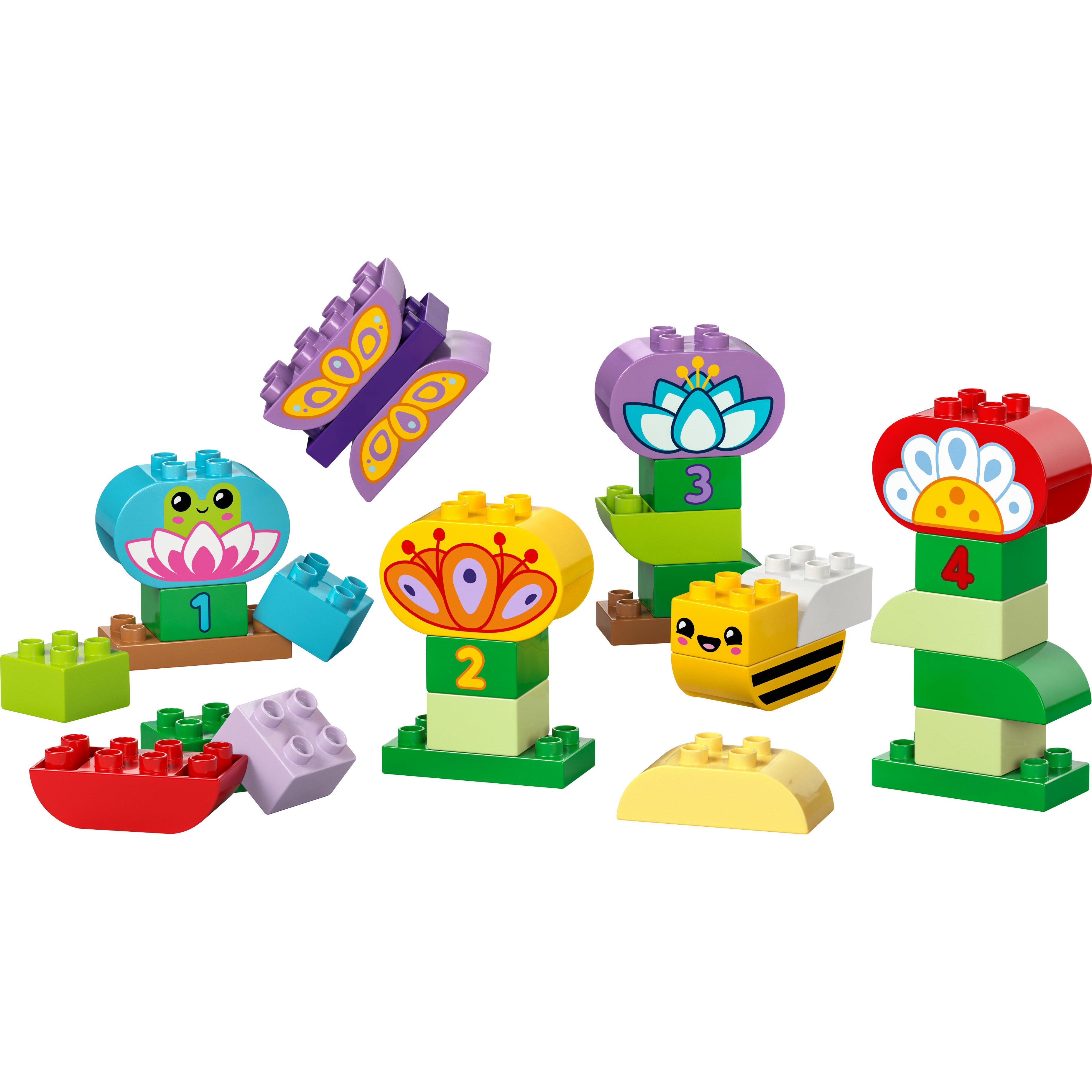 Voir la diapositive 2 : LEGO LEGO DUPLO Ma ville 10444 Le Jardin Créatif et les Fleurs - Jeu de Construction dès 2 ans