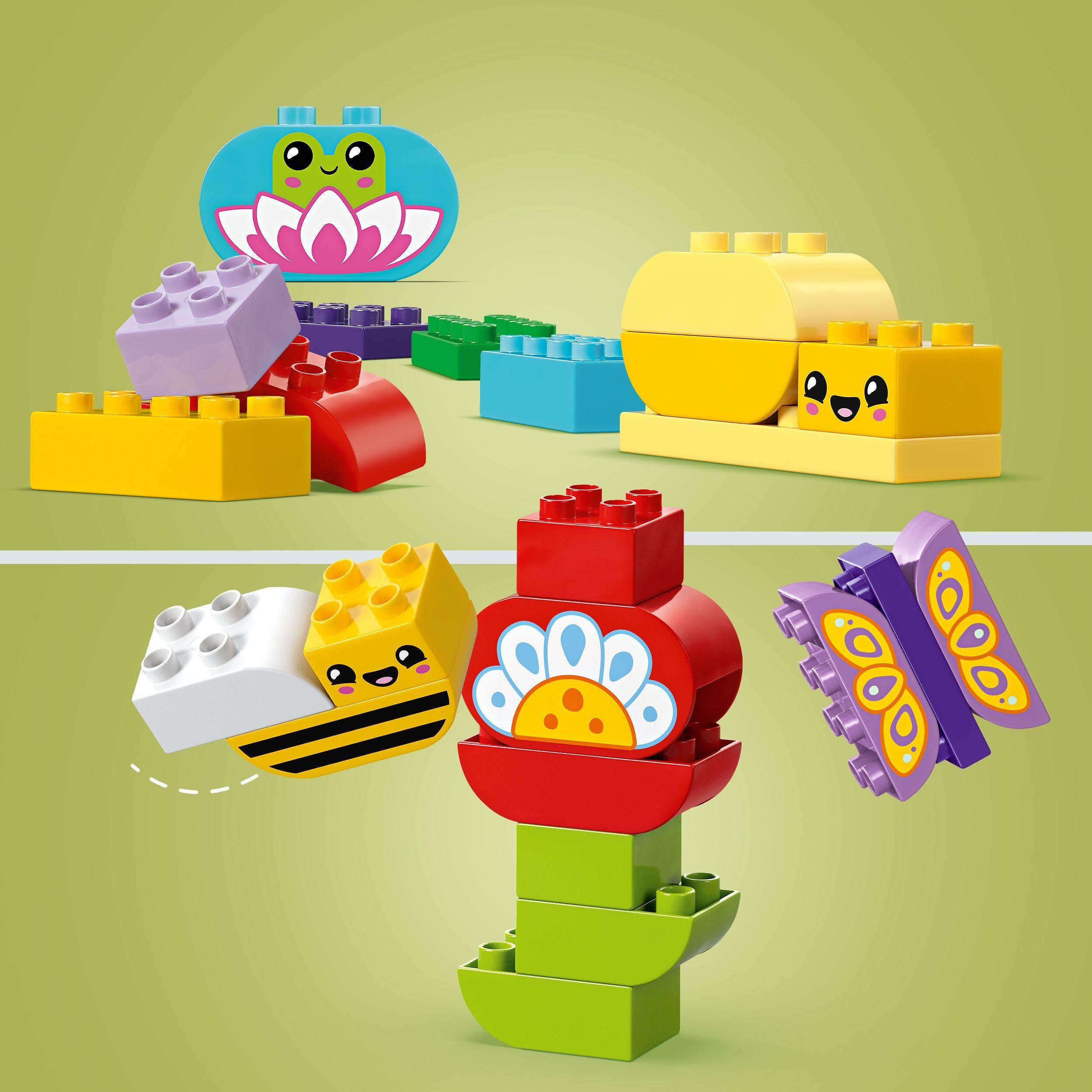 Voir la diapositive 4 : LEGO LEGO DUPLO Ma ville 10444 Le Jardin Créatif et les Fleurs - Jeu de Construction dès 2 ans
