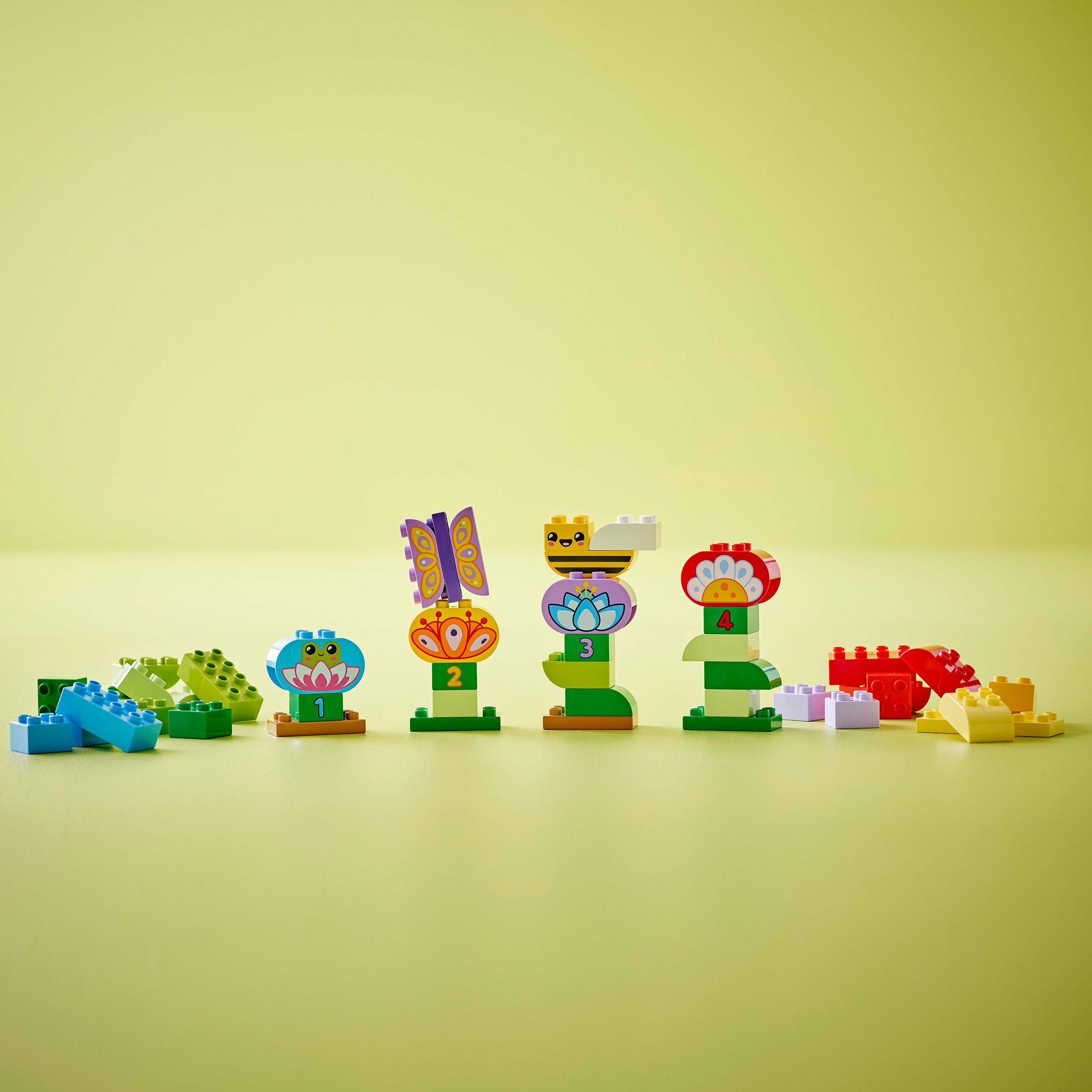 Voir la diapositive 5 : LEGO LEGO DUPLO Ma ville 10444 Le Jardin Créatif et les Fleurs - Jeu de Construction dès 2 ans