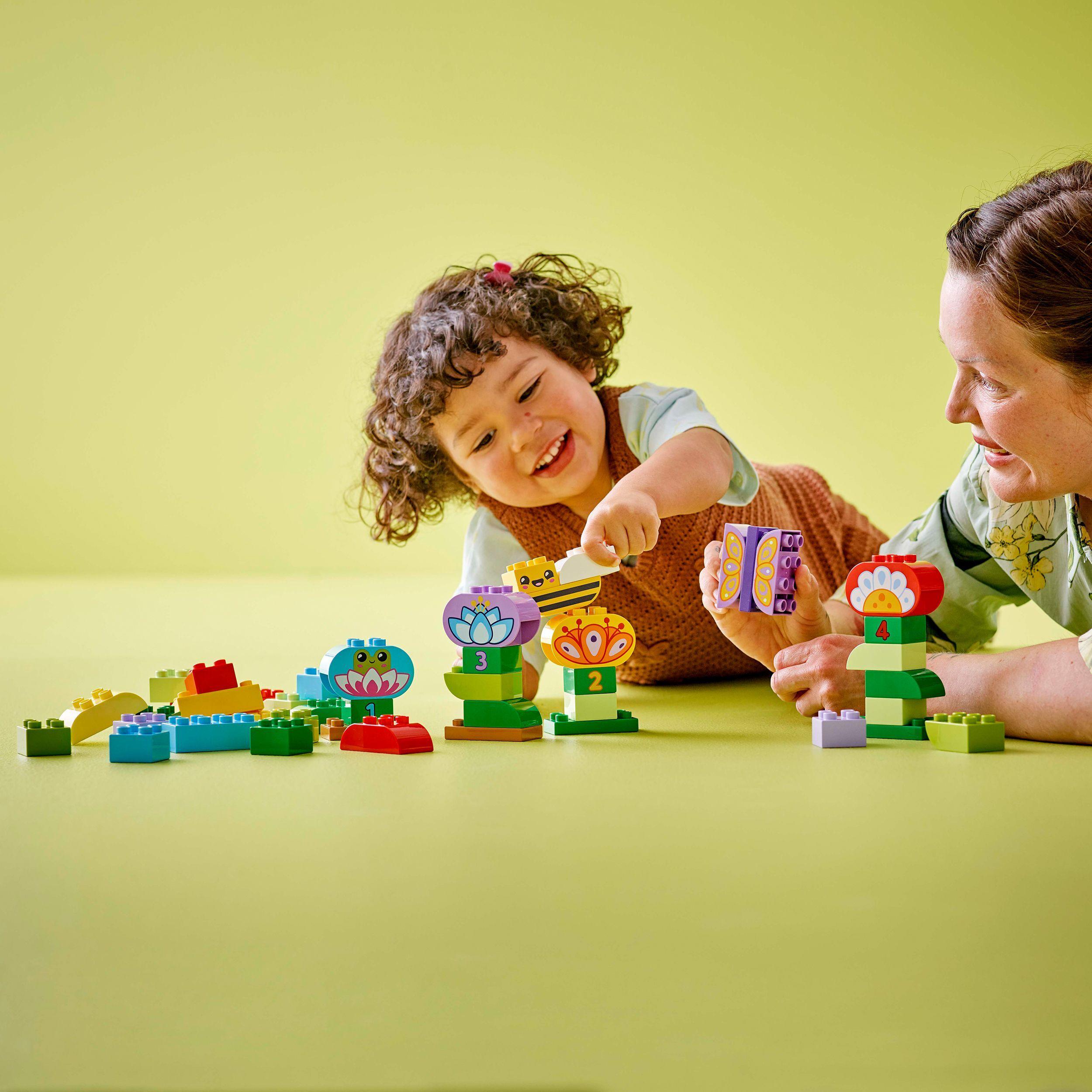Voir la diapositive 7 : LEGO LEGO DUPLO Ma ville 10444 Le Jardin Créatif et les Fleurs - Jeu de Construction dès 2 ans