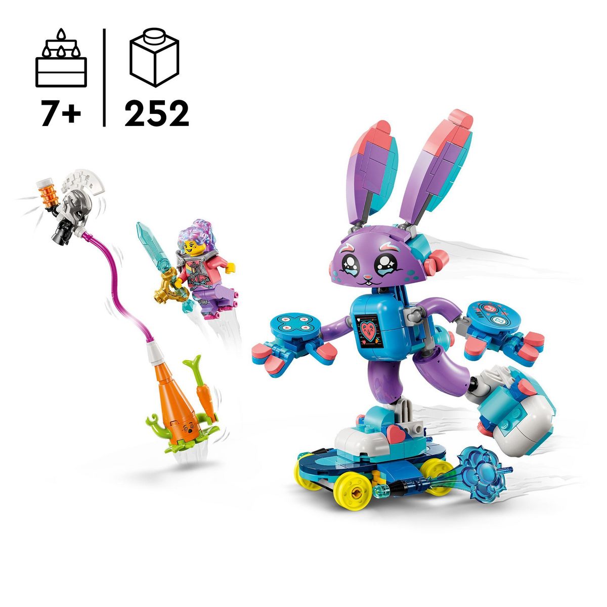 LEGO DREAMZzz 71490 - Izzie et Bunchurro de lapin joueur