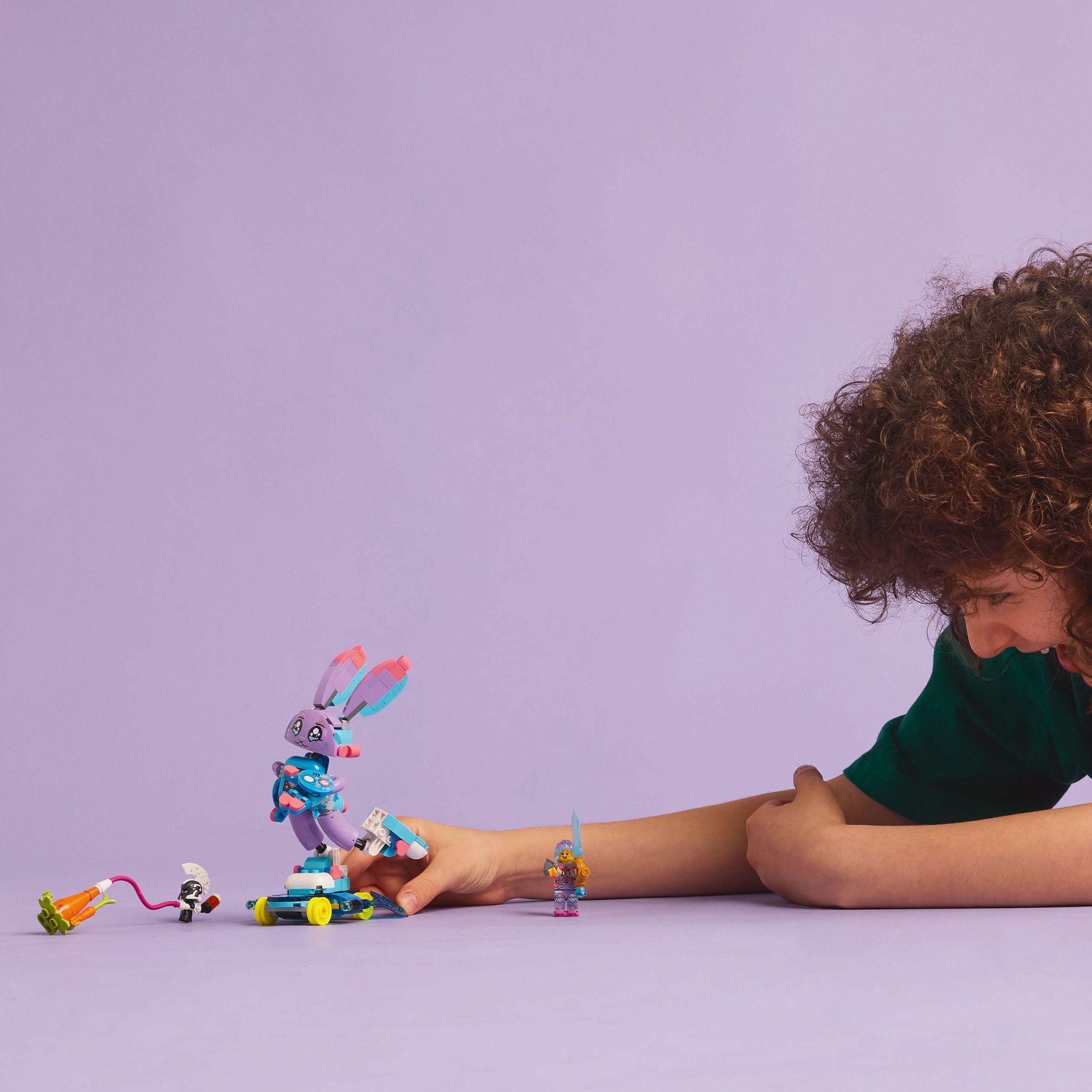 Voir la diapositive 7 : LEGO DREAMZzz 71490 - Izzie et Bunchurro de lapin joueur