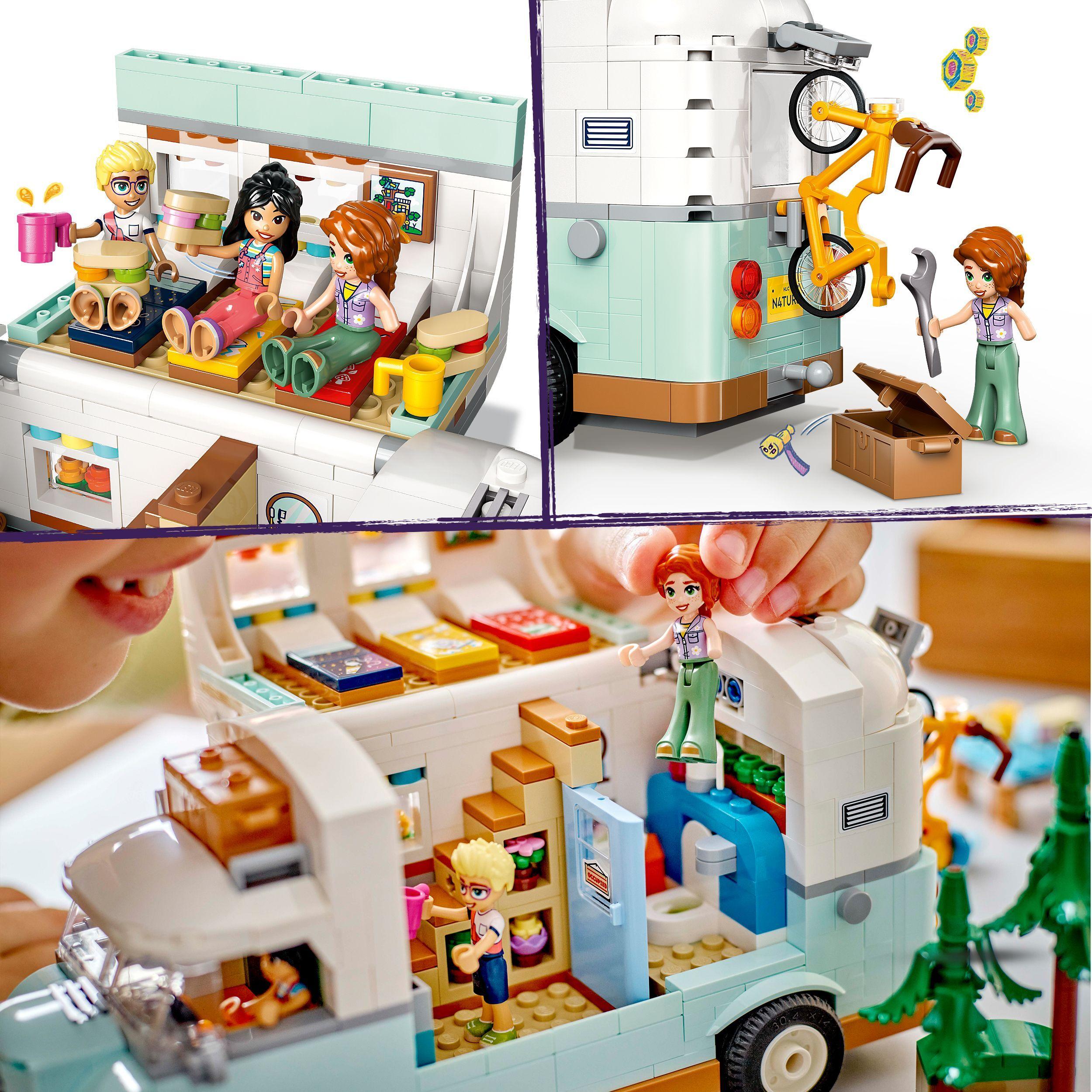 Voir la diapositive 5 : LEGO LEGO Friends 42663 Camping-Car de l’Amitié - Jouet de Construction dès 7 ans