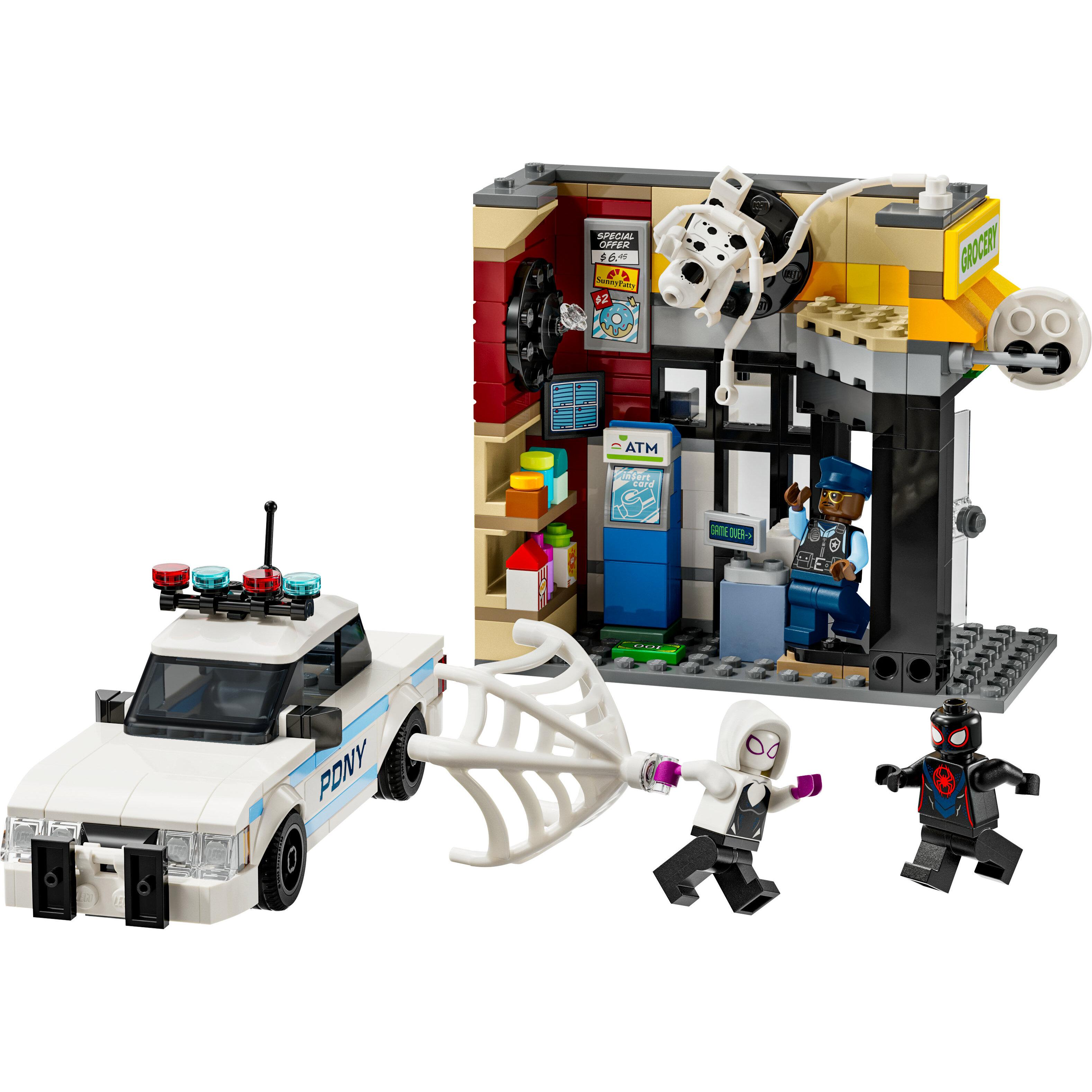 Voir la diapositive 2 : LEGO Marvel 76311 Spider-Verse : Miles Morales contre La Tache - Jeu pour garçon dès 9 ans