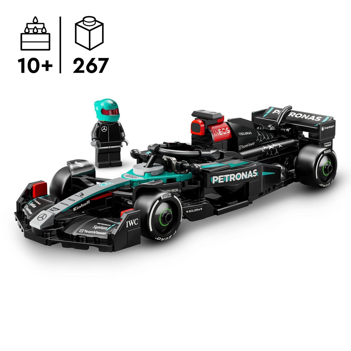 LEGO Speed Champions 77244 - Voiture F1 Mercedes AMG Petronas  W15 E Performance