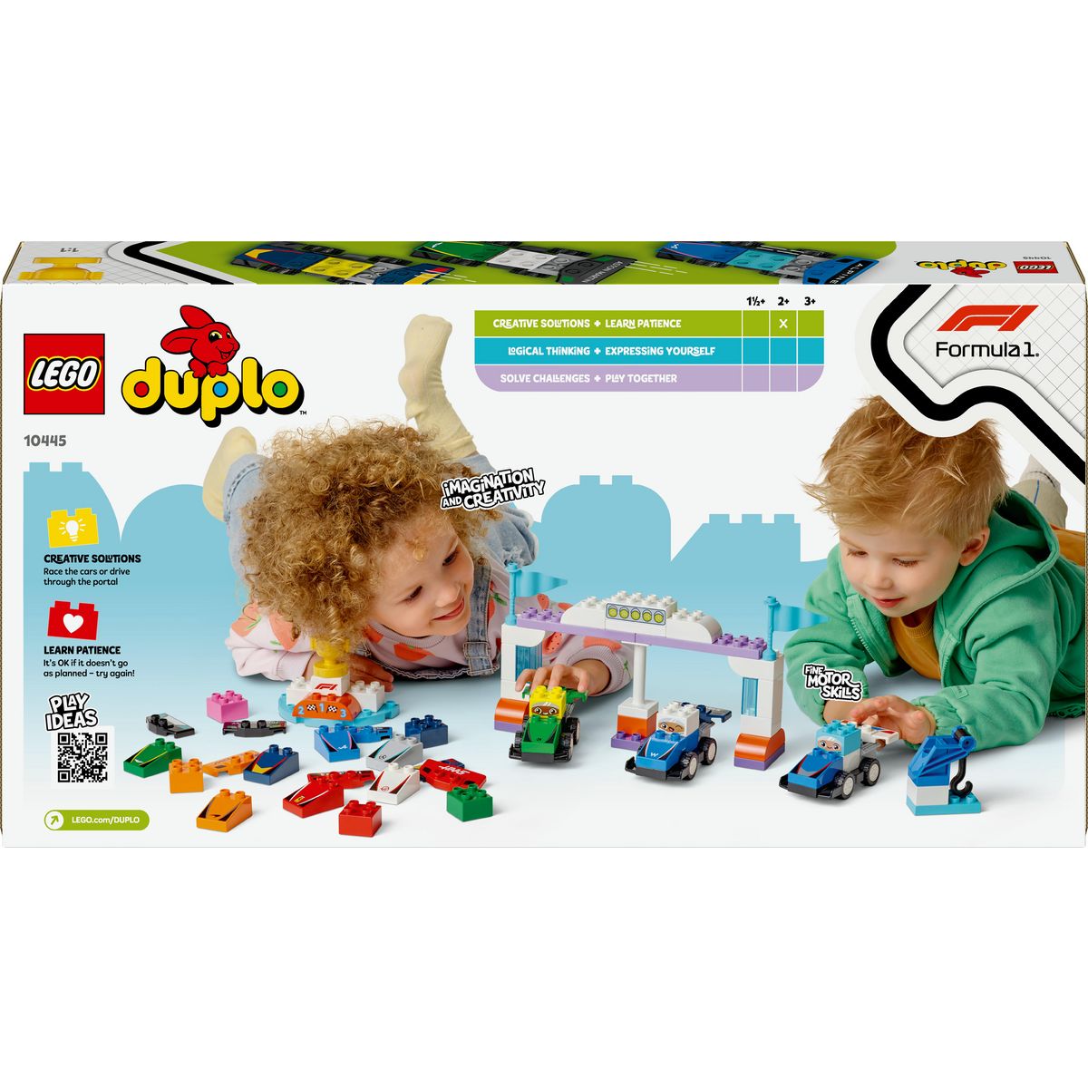 LEGO Duplo 10445 - Voitures de course et Pilotes d'écuries de F1