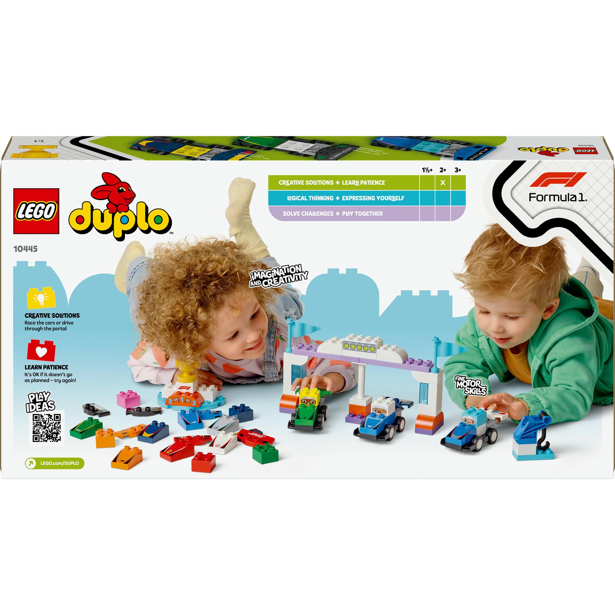 Voir la diapositive 8 : LEGO Duplo 10445 - Voitures de course et Pilotes d'écuries de F1