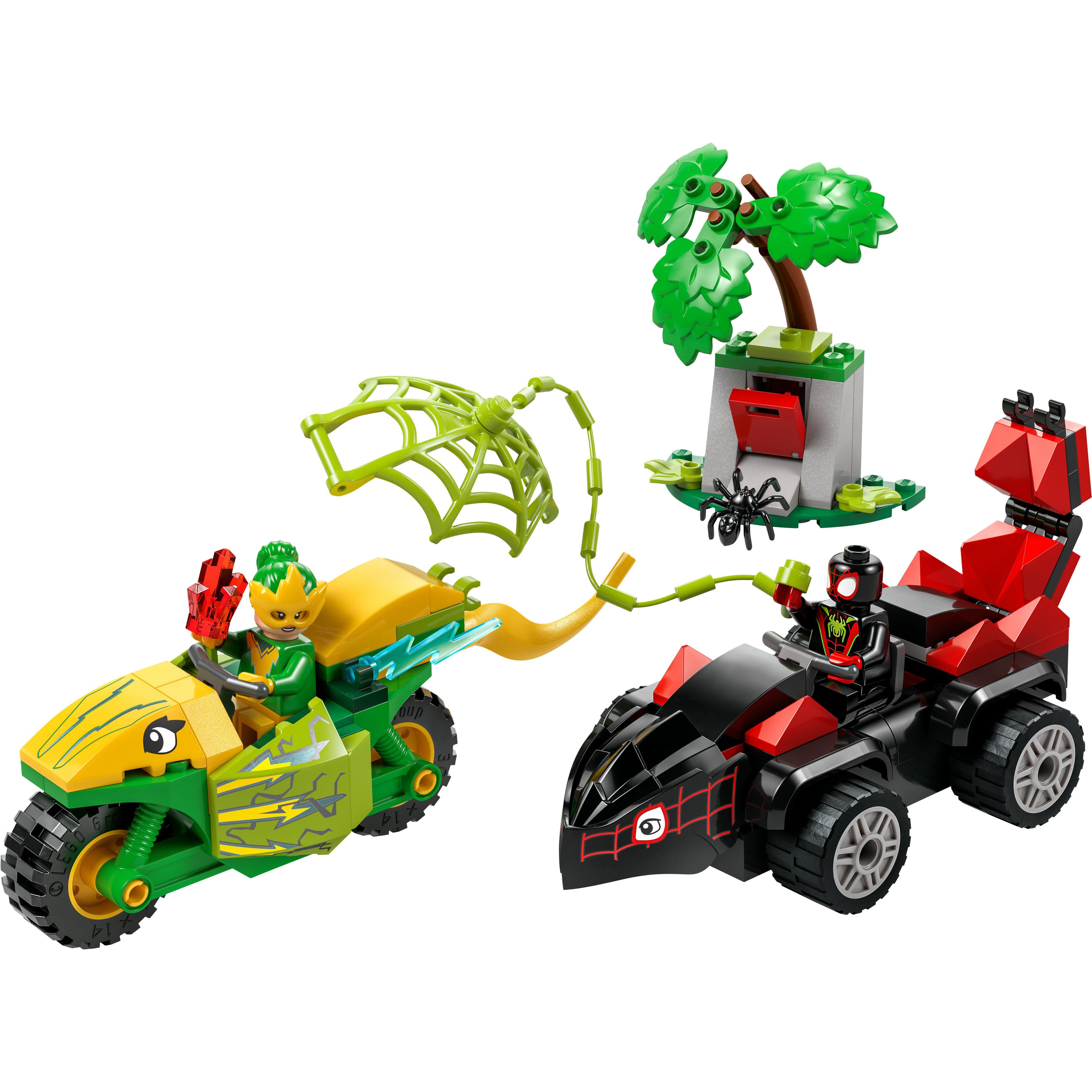 Voir la diapositive 2 : LEGO LEGO Marvel 11198 Course-poursuite entre Spin et Electro en dino-véhicules - Spidey et ses amis extraordinaires