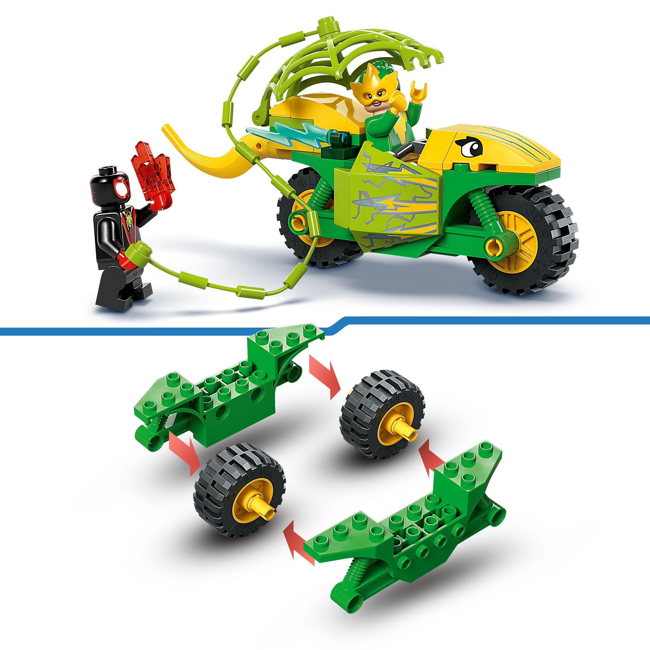 Voir la diapositive 4 : LEGO LEGO Marvel 11198 Course-poursuite entre Spin et Electro en dino-véhicules - Spidey et ses amis extraordinaires