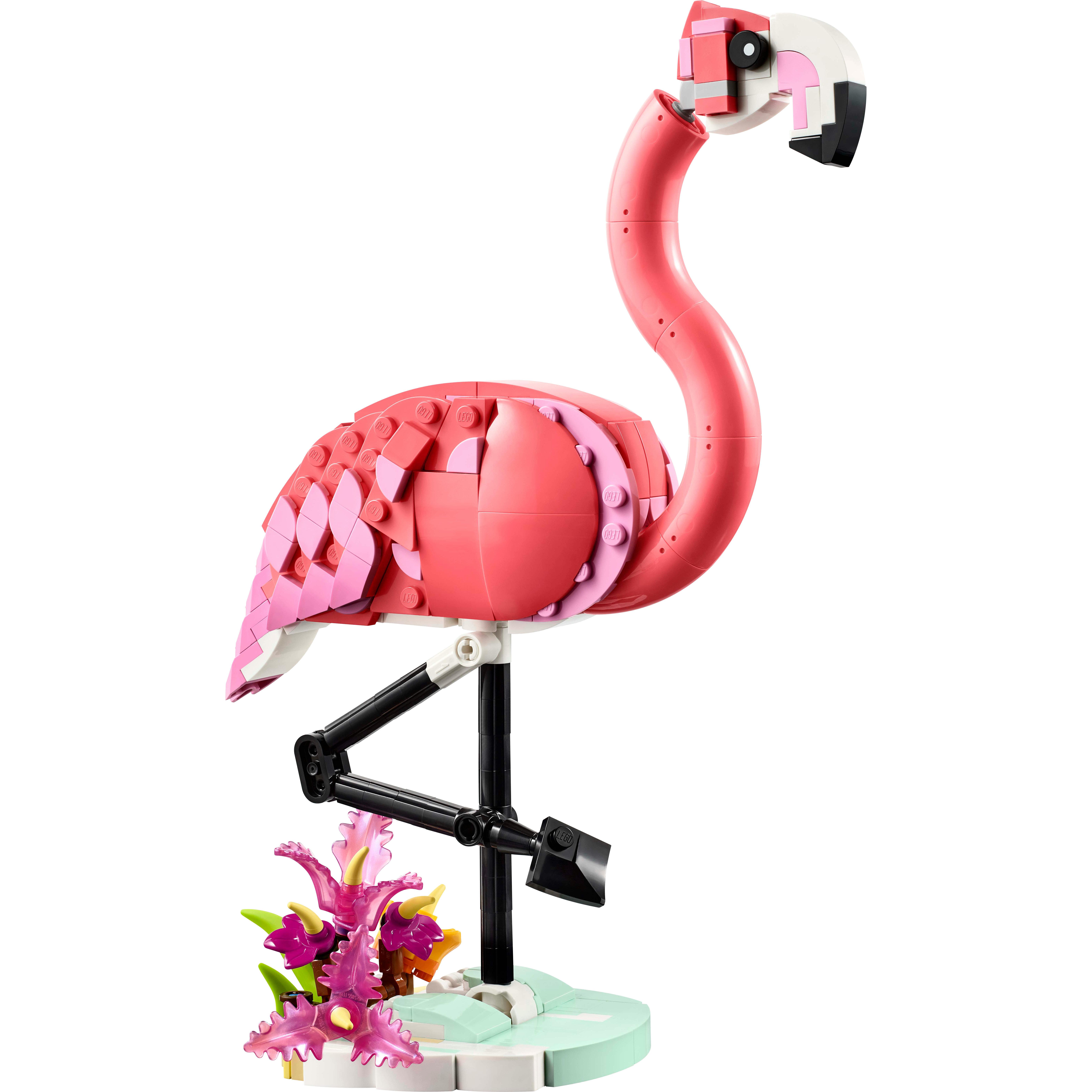 Voir la diapositive 2 : LEGO Creator 31170 3-en-1 Animaux Sauvages : le Flamant Rose - Jeu Fille ou Garçon 8 ans
