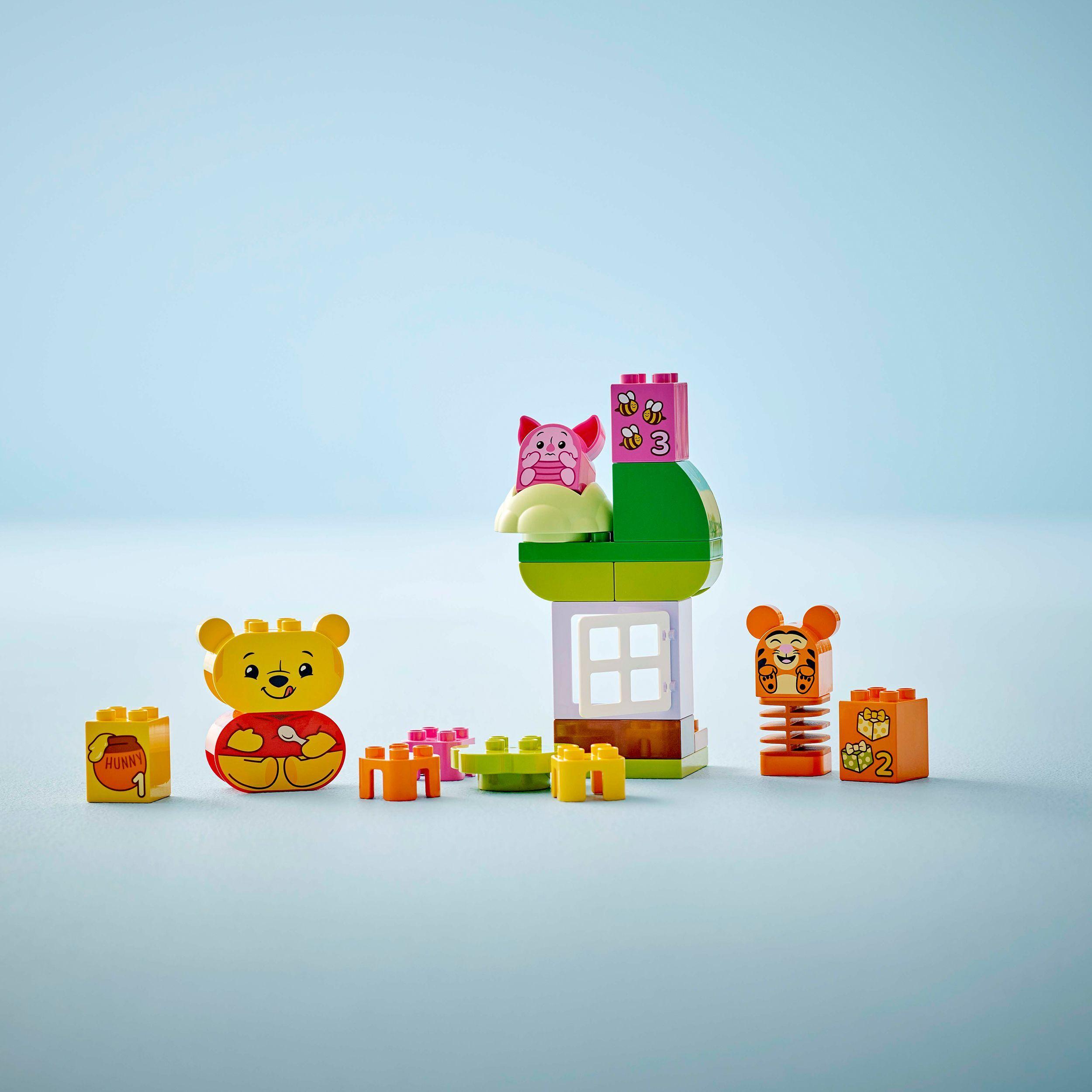 Voir la diapositive 6 : LEGO DUPLO | Disney 10457 L’Anniversaire de Winnie l’Ourson - Jeu de Construction 18 Mois