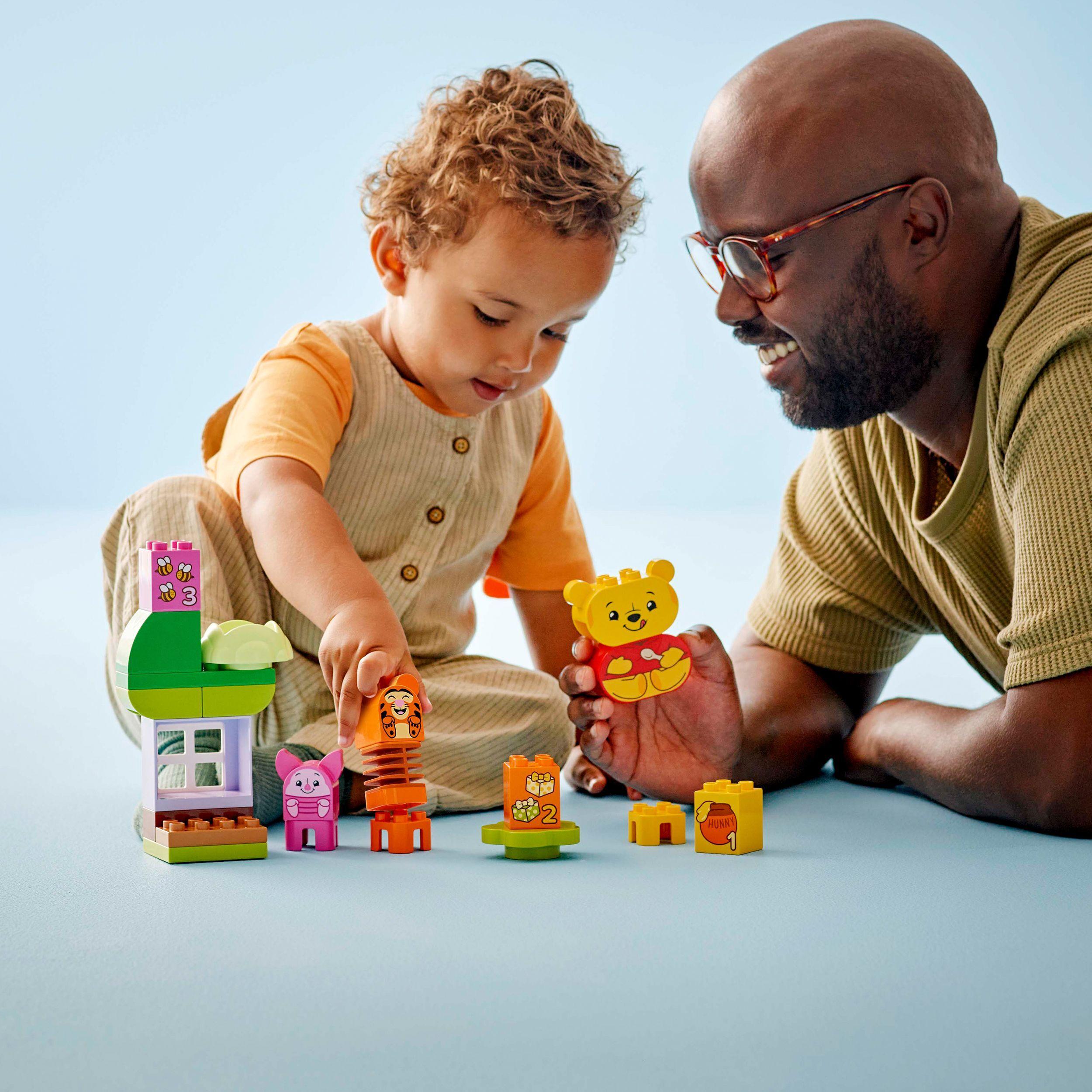 Voir la diapositive 7 : LEGO DUPLO | Disney 10457 L’Anniversaire de Winnie l’Ourson - Jeu de Construction 18 Mois