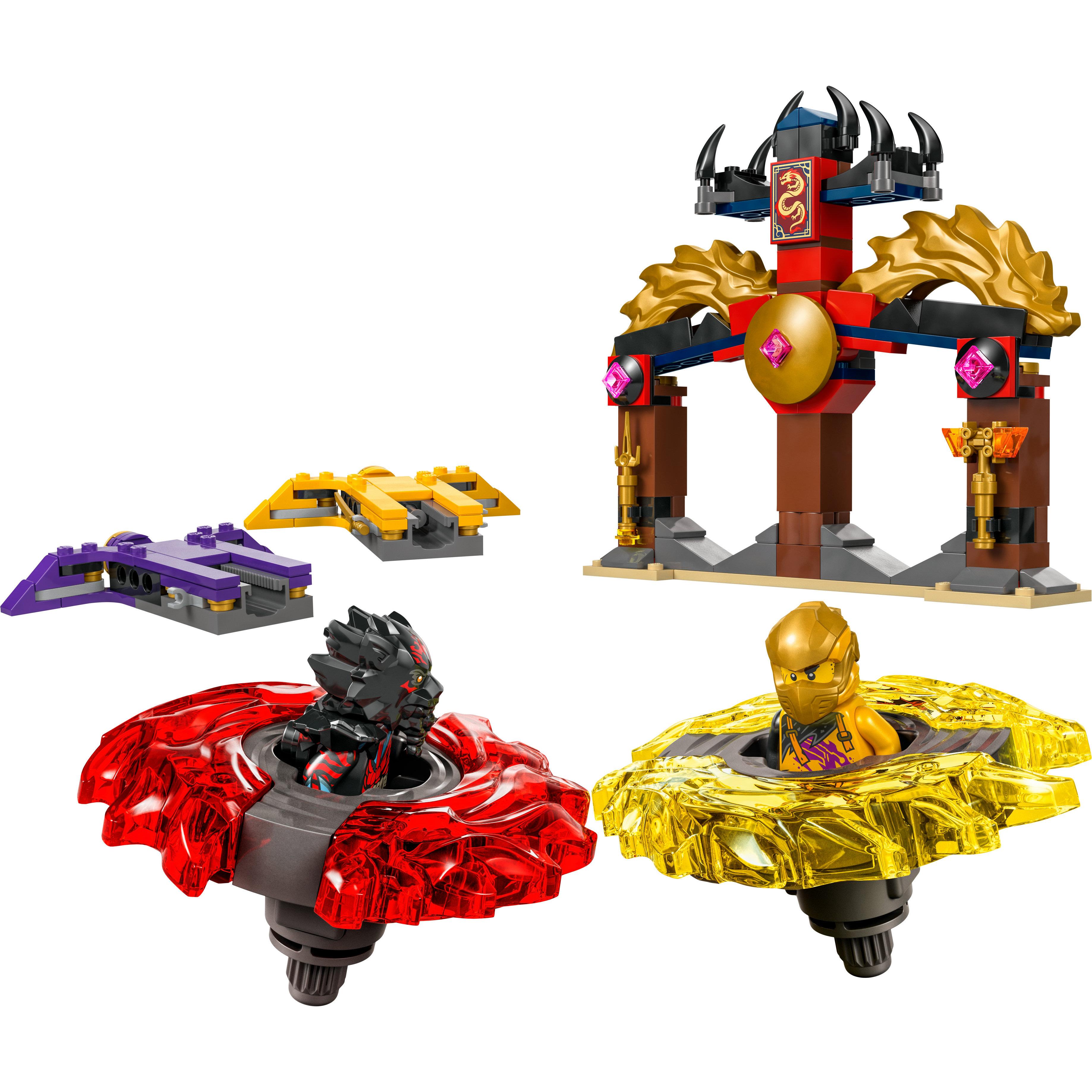 Voir la diapositive 2 : LEGO LEGO NINJAGO 71826 Pack de combat Spinjitzu du dragon - Jeu de construction dès 6 ans