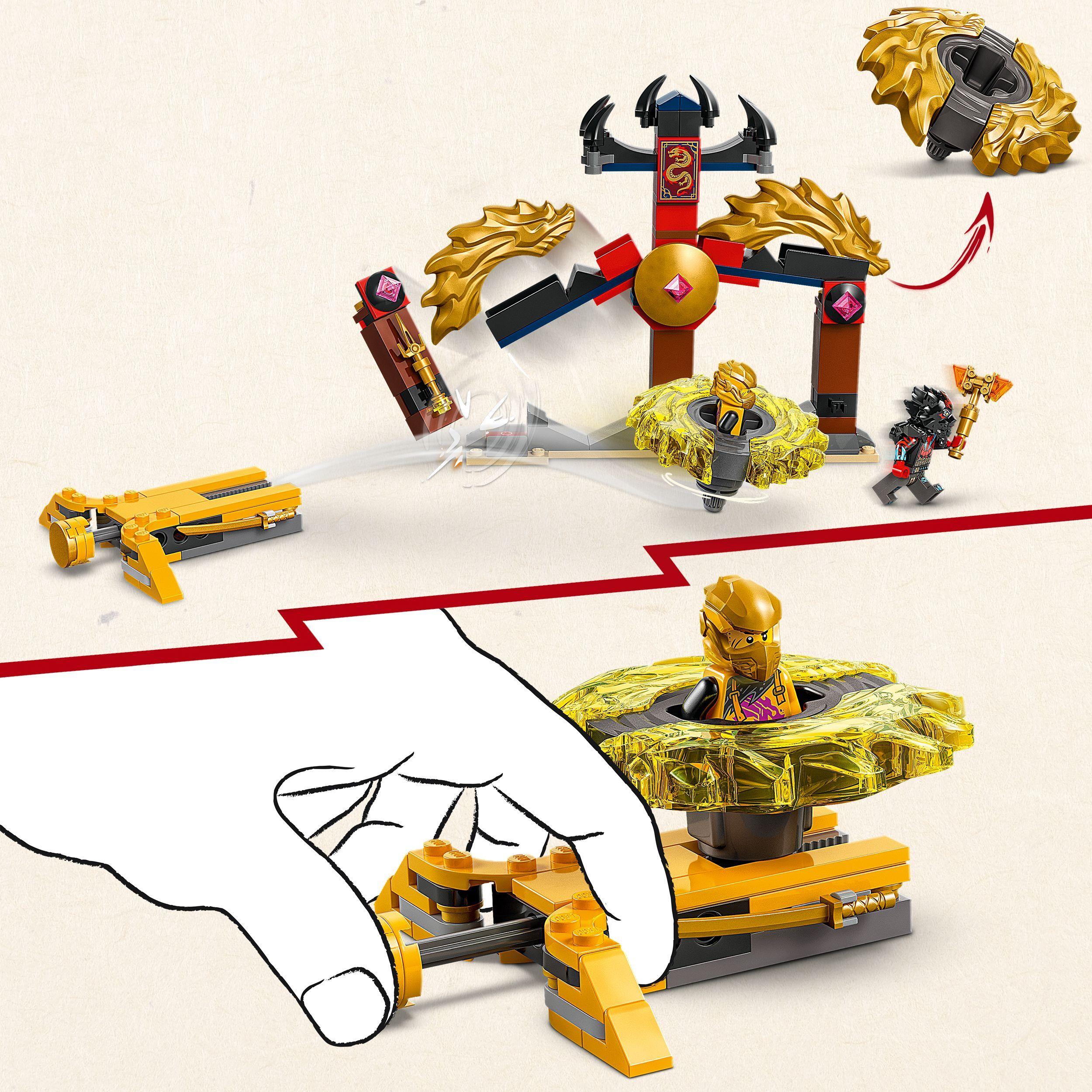 Voir la diapositive 4 : LEGO LEGO NINJAGO 71826 Pack de combat Spinjitzu du dragon - Jeu de construction dès 6 ans