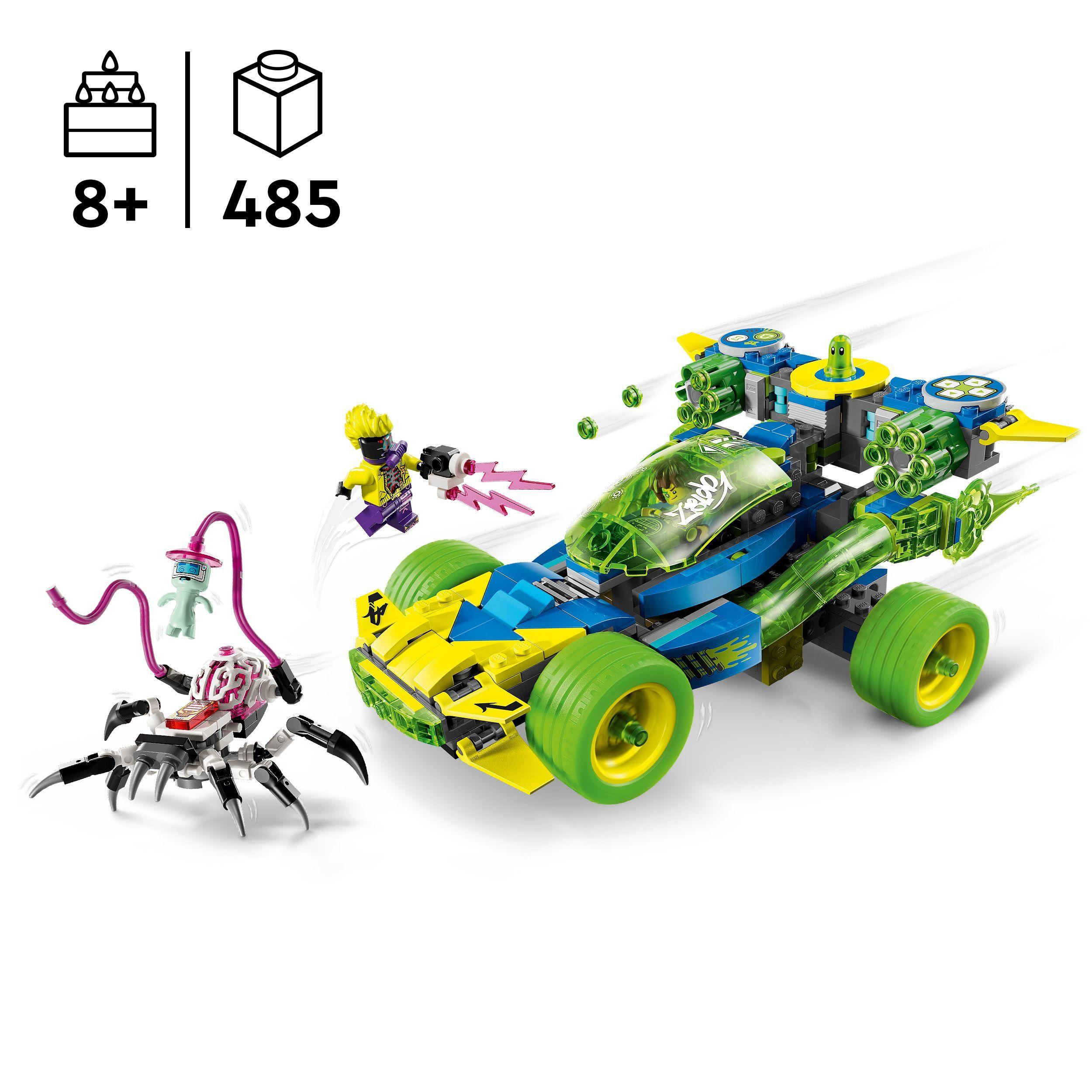 Voir la diapositive 3 : LEGO DREAMZzz 71494 - Mateo et la voiture de course de Z-Blob