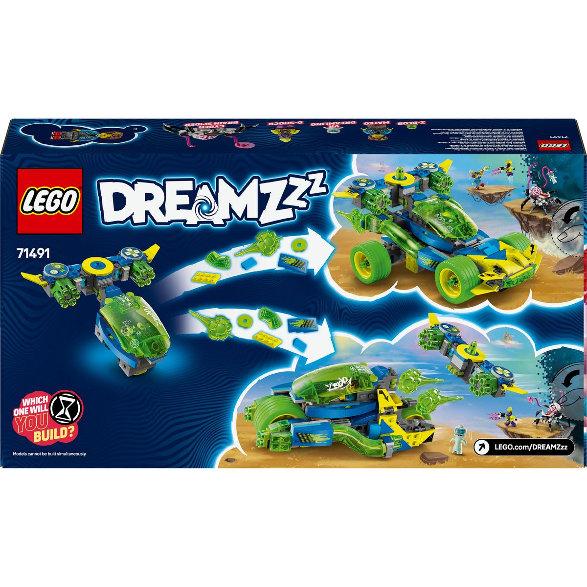 LEGO DREAMZzz 71494 - Mateo et la voiture de course de Z-Blob
